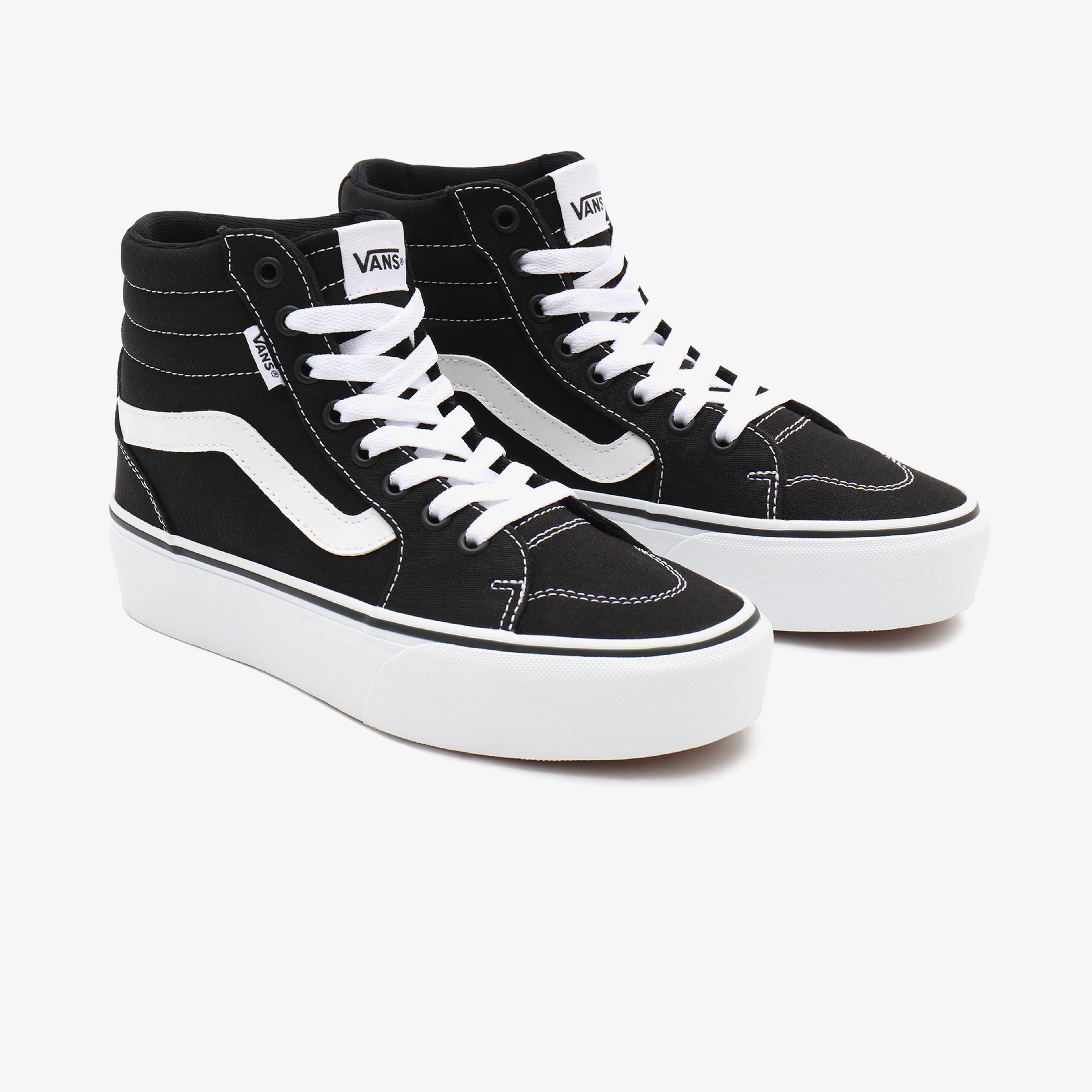 Vans Filmore Hi Platform Kadın Siyah Sneaker