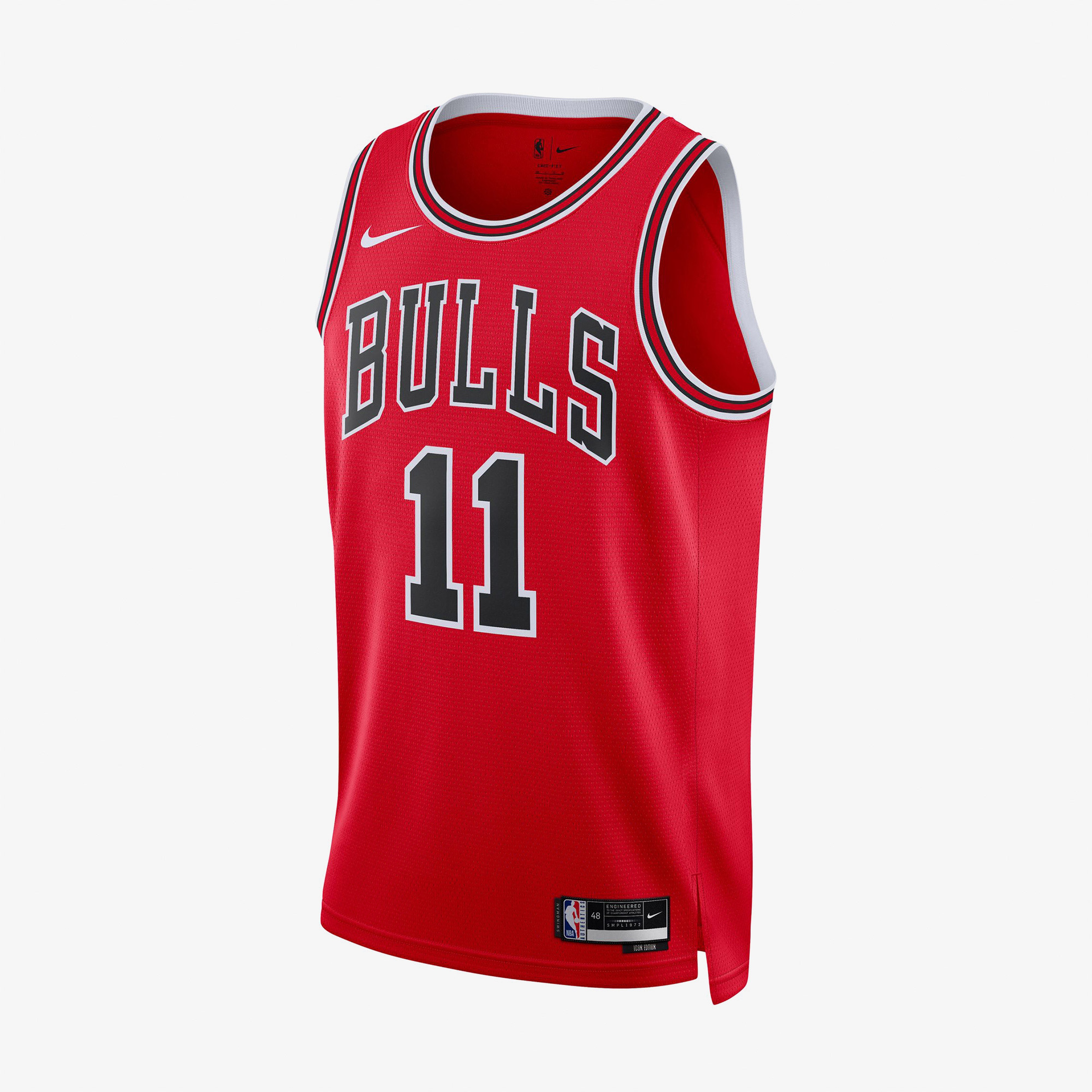 Nike Chicago Bulls Swingman Icon Erkek Kırmızı Basketbol Forması