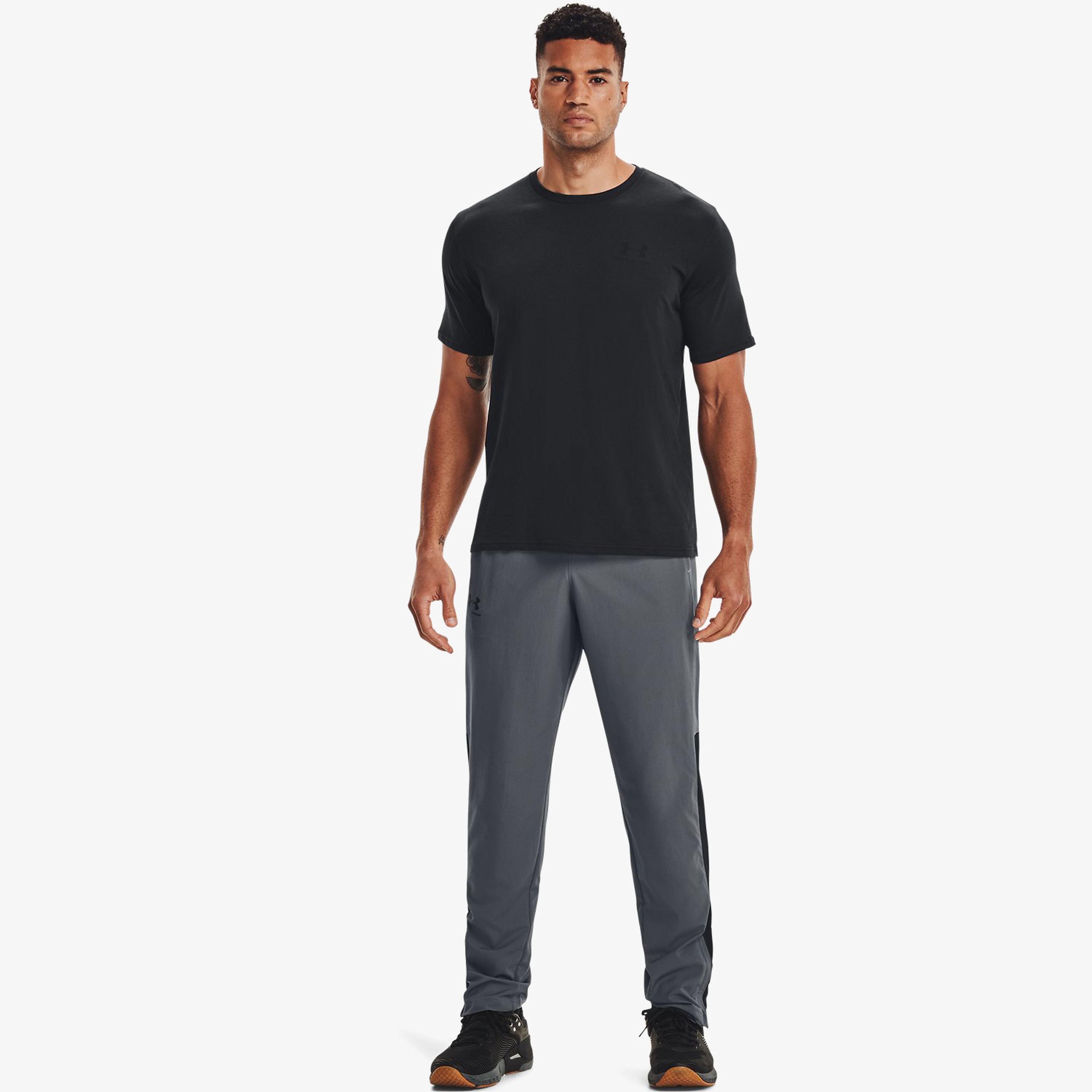 Under Armour Erkek Siyah T-Shirt