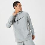 Nike Dri-Fit Pullover Erkek Gri Antrenman Sweatshirt