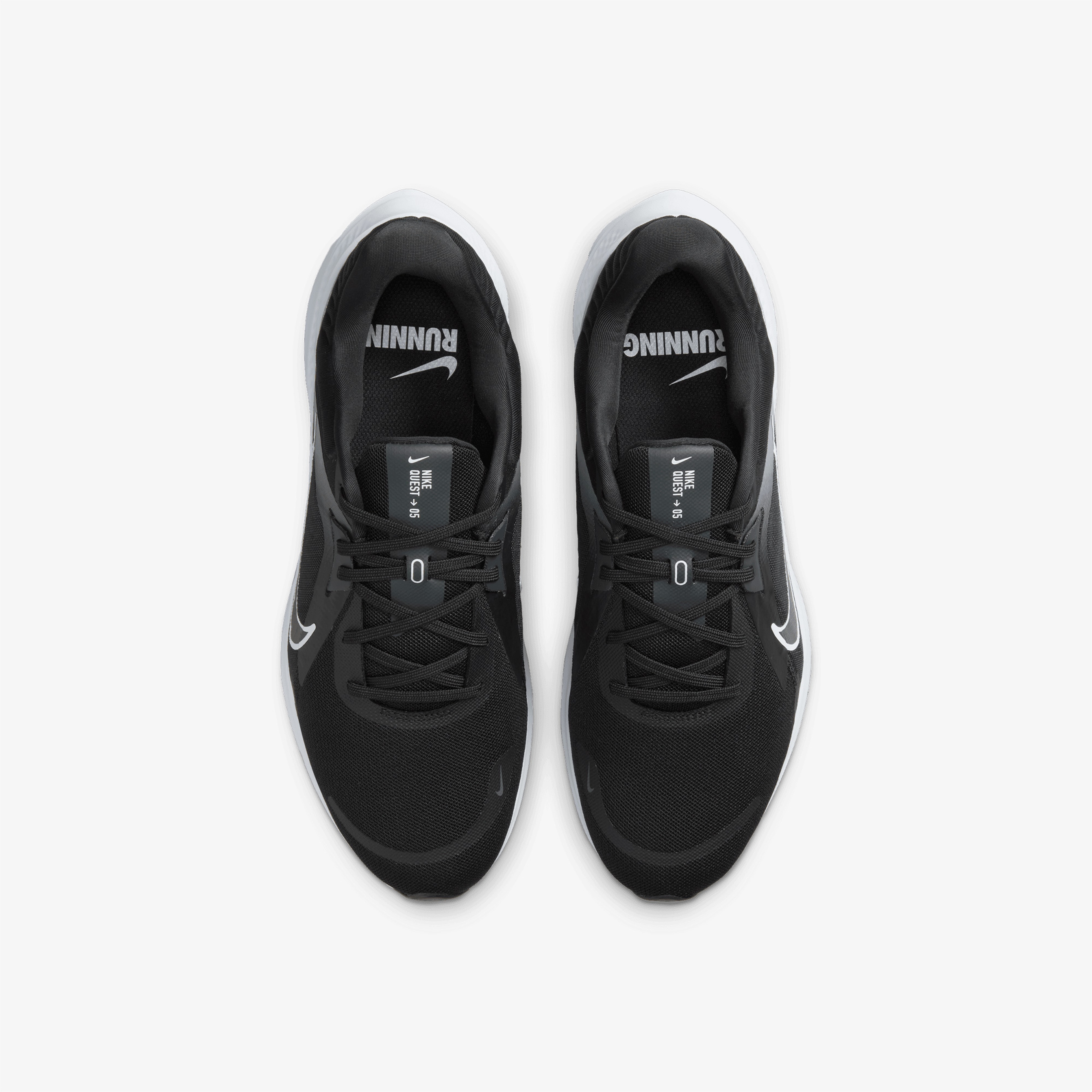 Nike Quest 5 Erkek Siyah Spor Ayakkabı