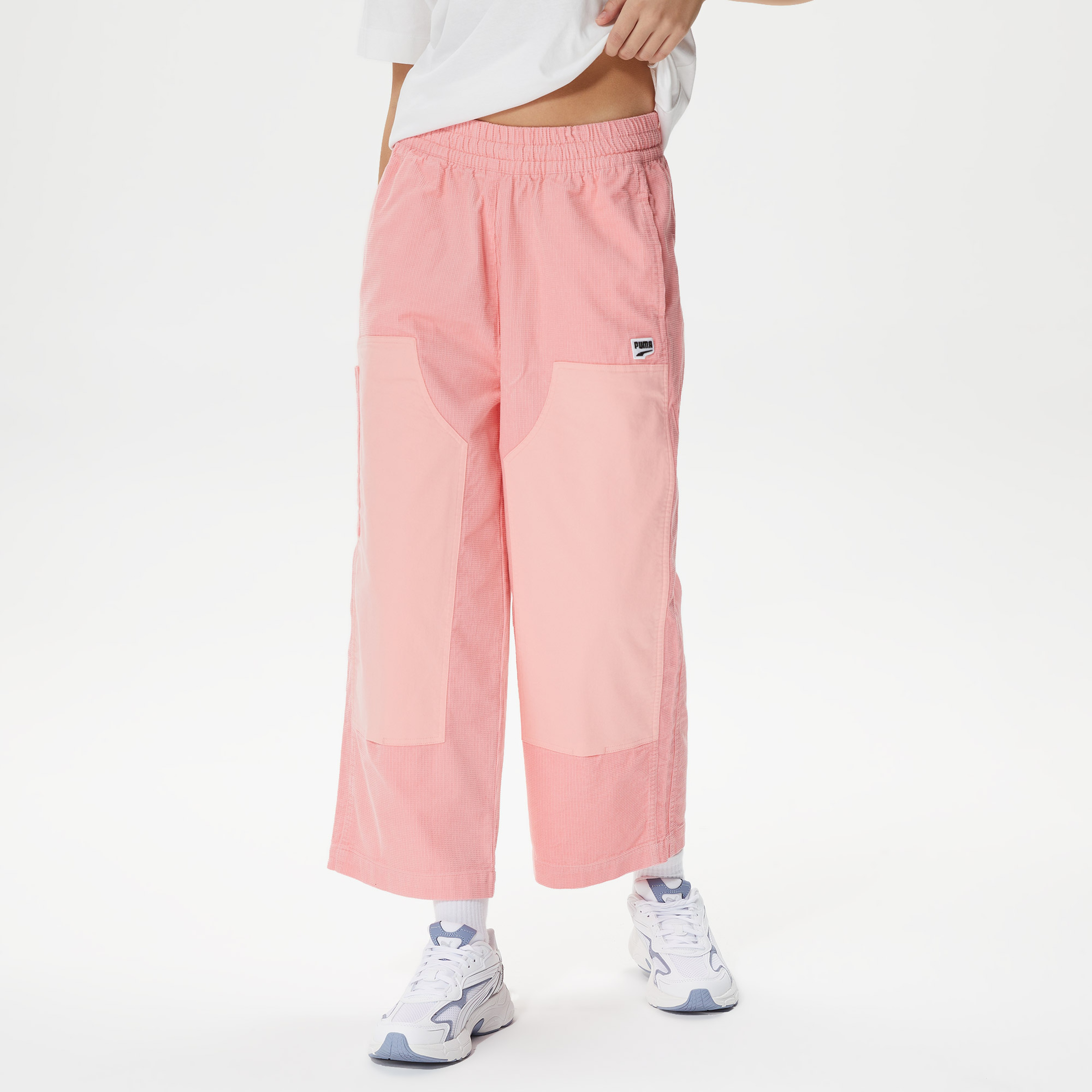 Puma Downtown Kadın Pembe Eşofman Altı