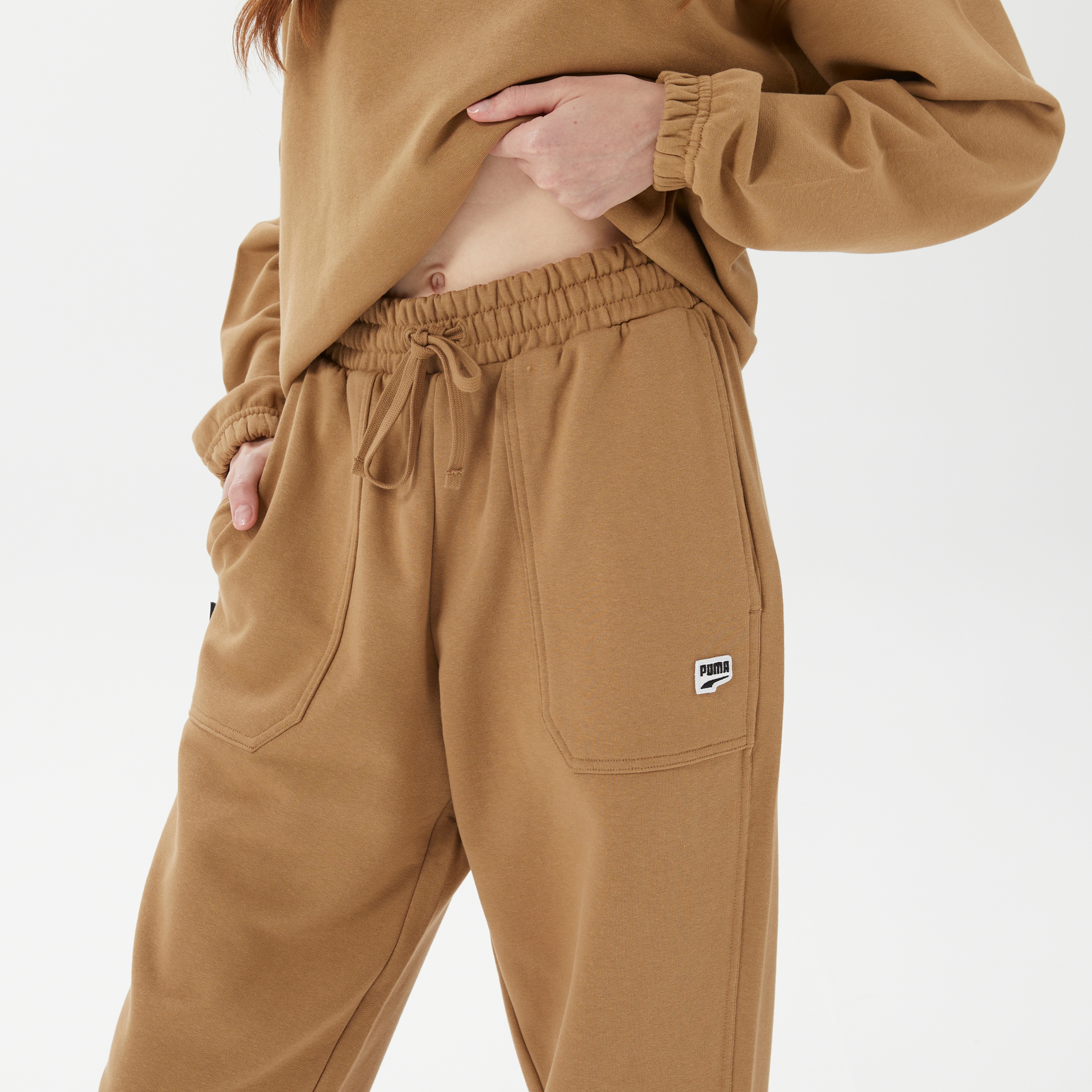 Puma Downtown Kadın Kahverengi Eşofman Altı