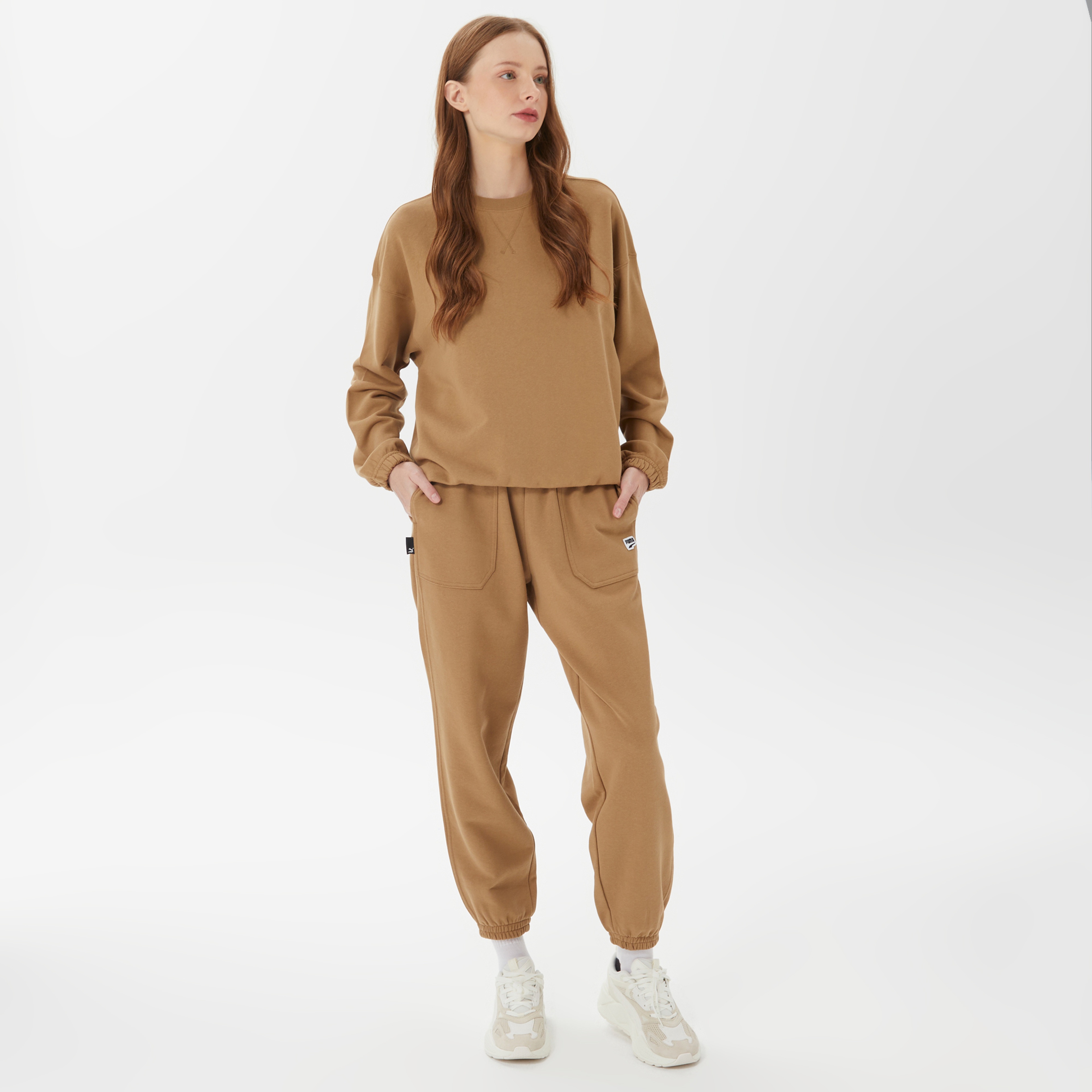 Puma Downtown Kadın Kahverengi Eşofman Altı