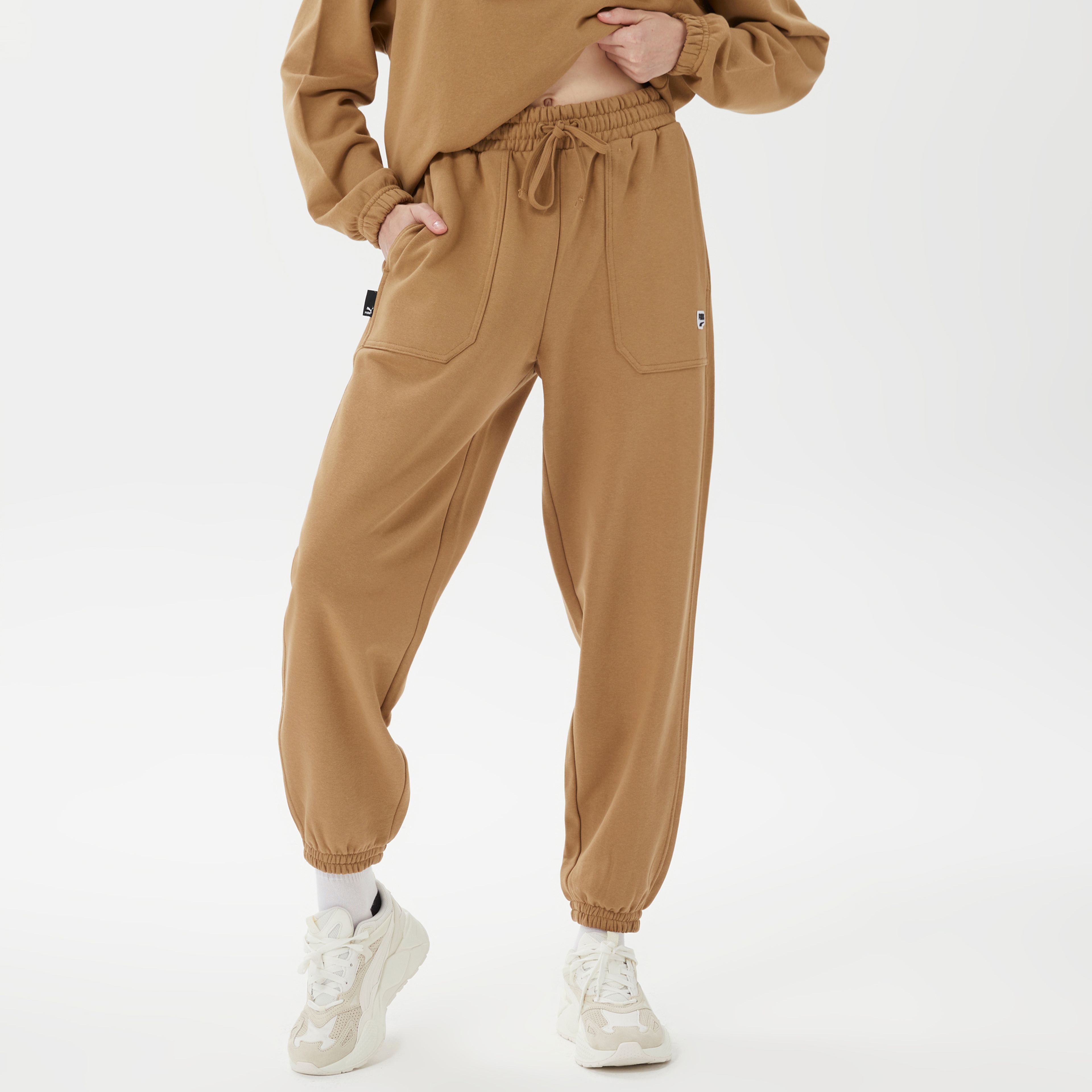 Puma Downtown Kadın Kahverengi Eşofman Altı