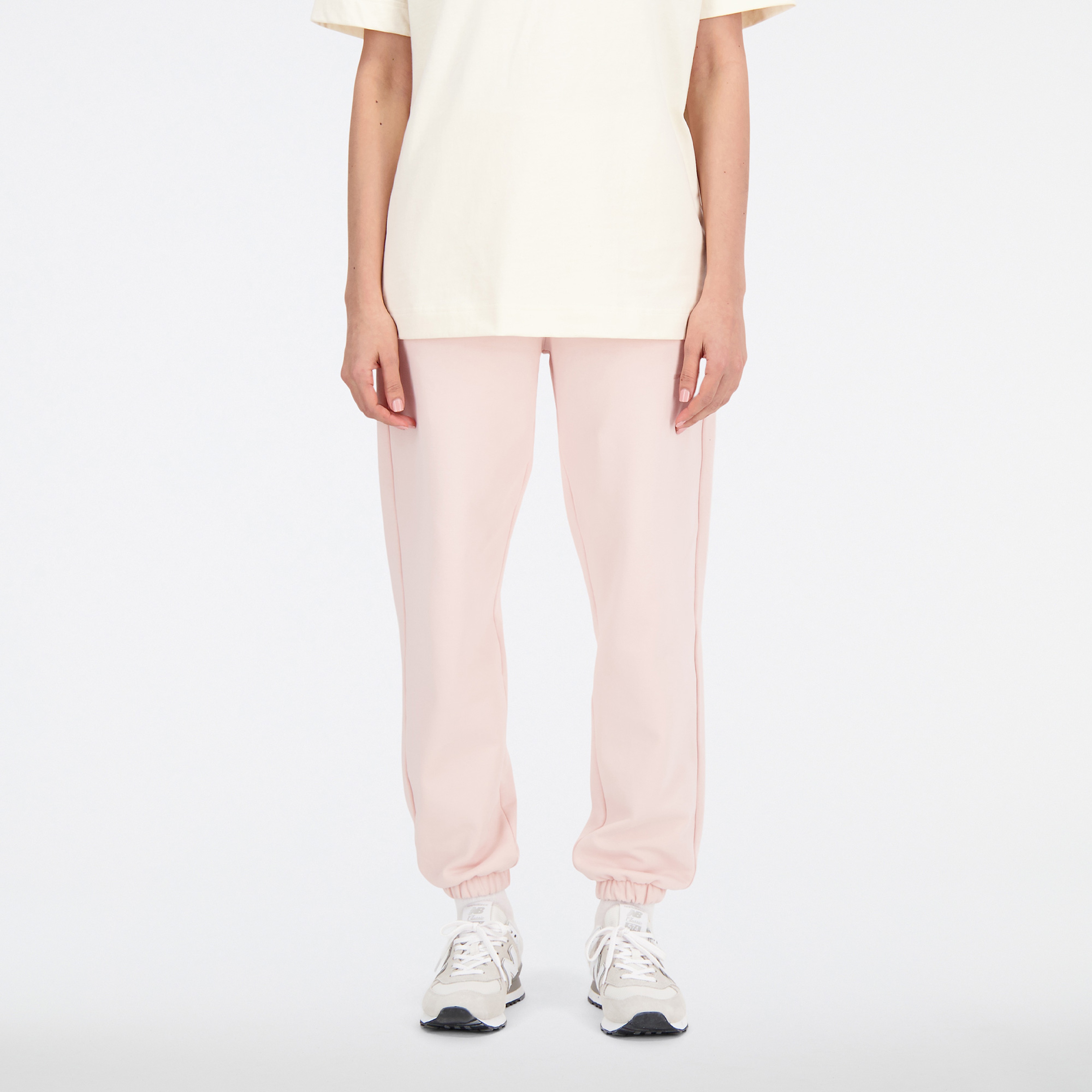 New Balance Athletics Linear Kadın Pembe Eşofman Altı