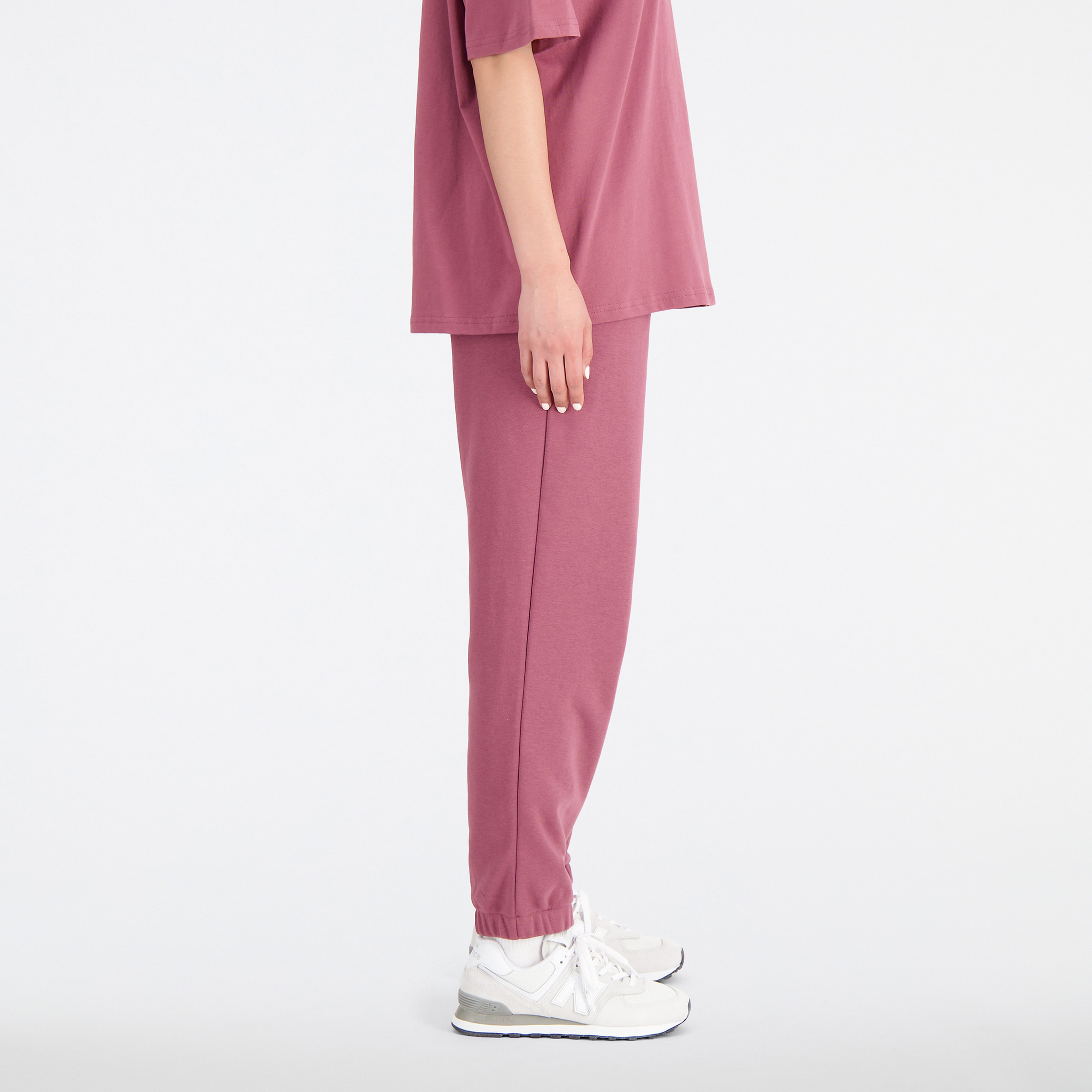 New Balance Essentials Varsity Fleece Kadın Pembe Eşofman Altı