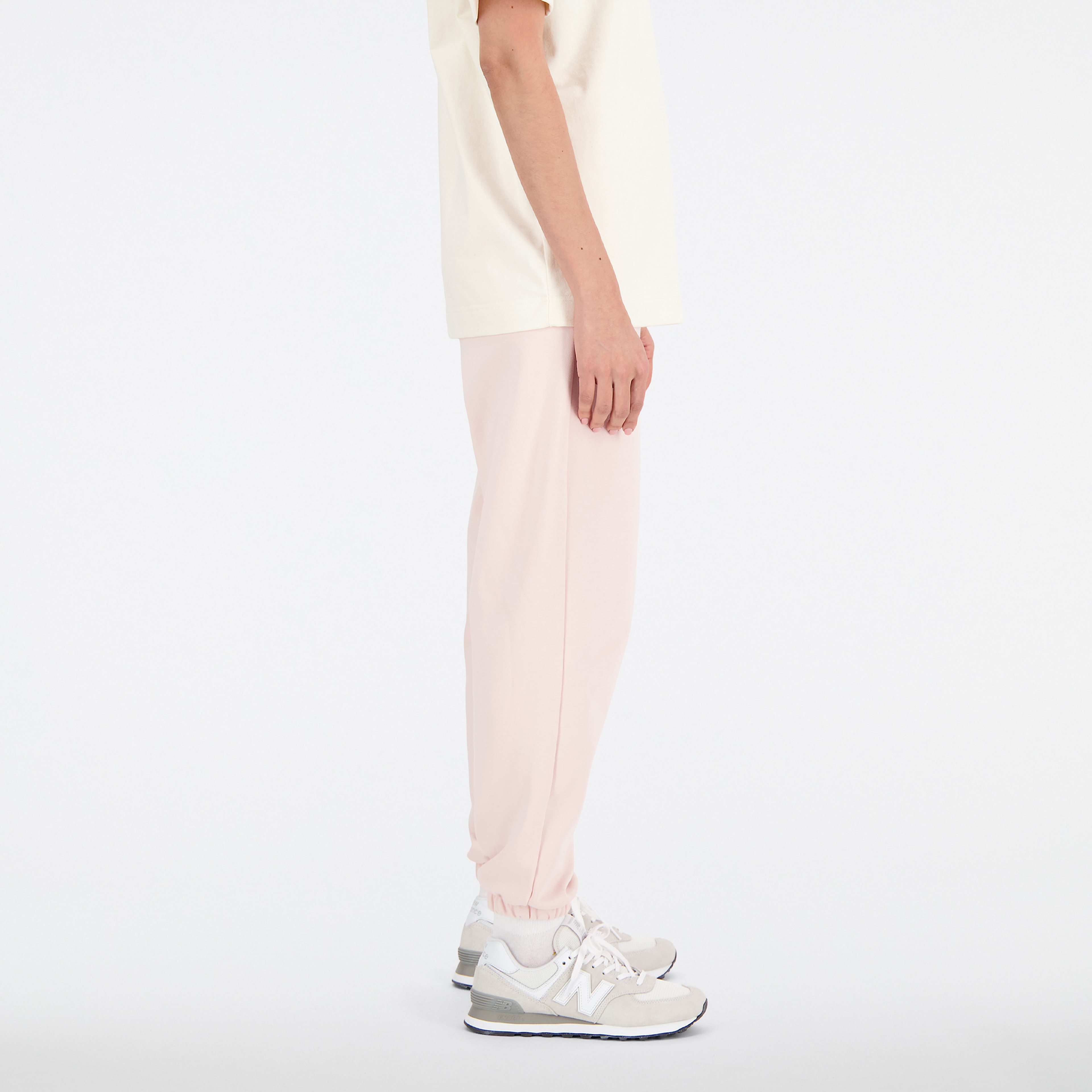 New Balance Athletics Linear Kadın Pembe Eşofman Altı