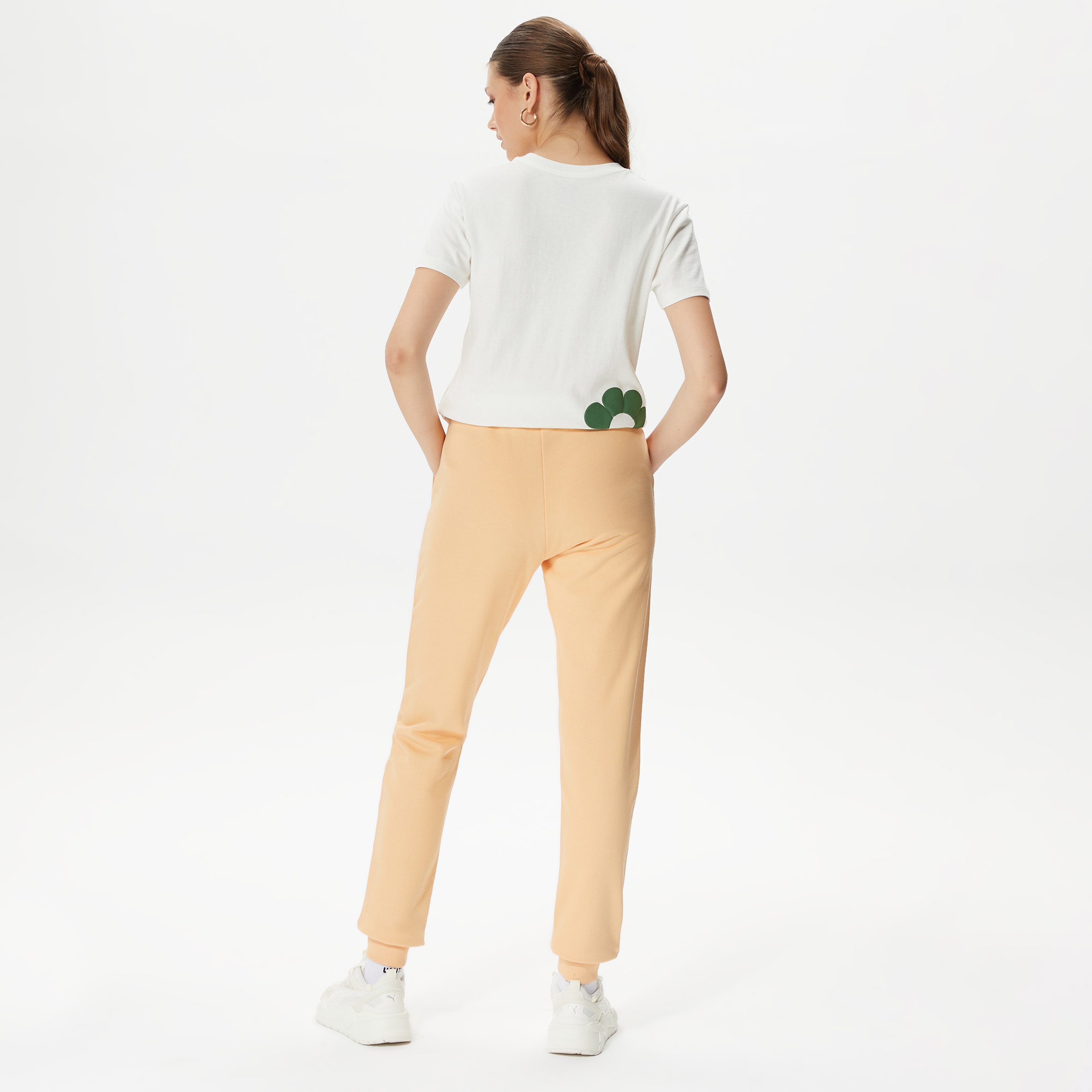 UNITED4 Kadın Turuncu Eşofman Altı