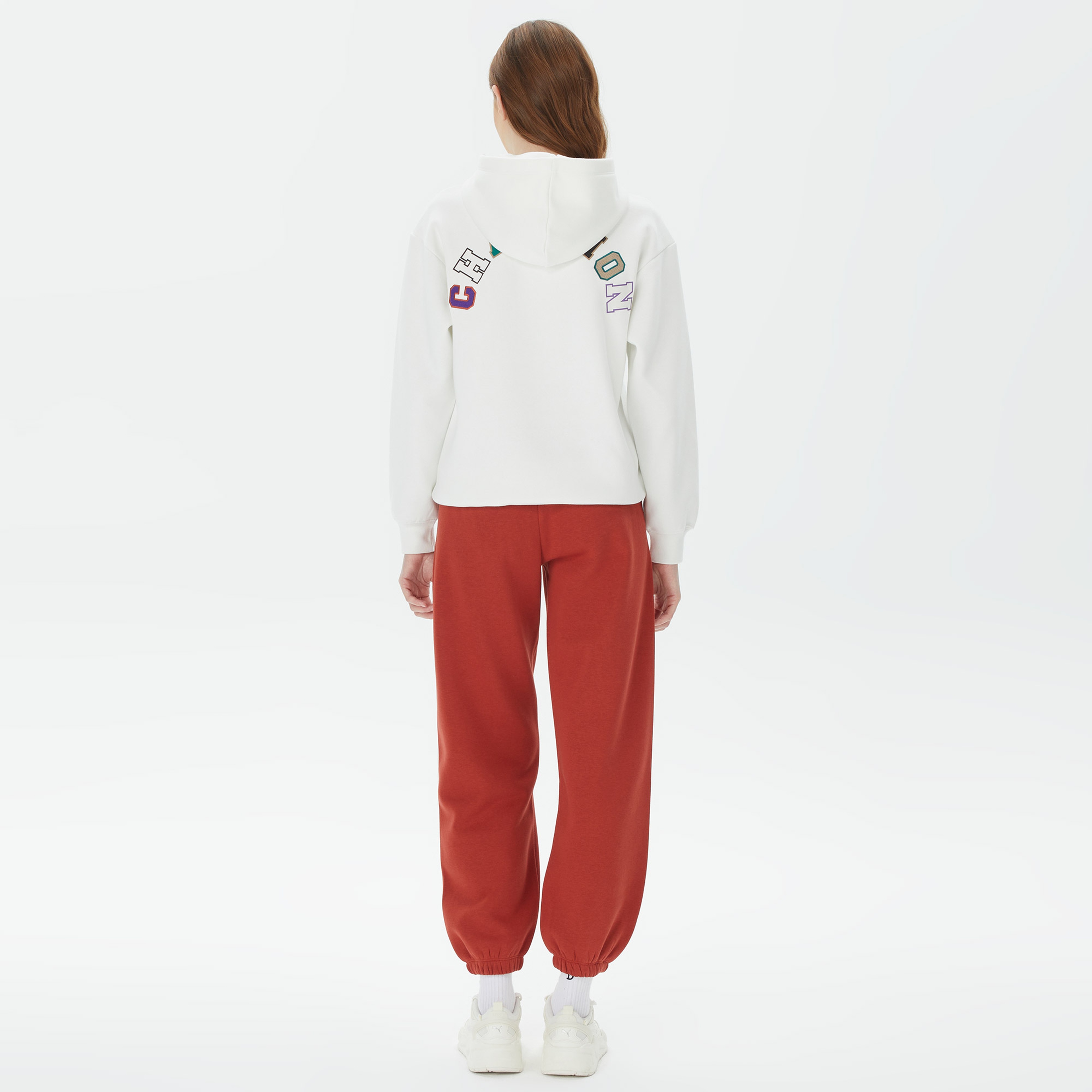 Champion Elastic Cuff Kadın Kırmızı Eşofman Altı