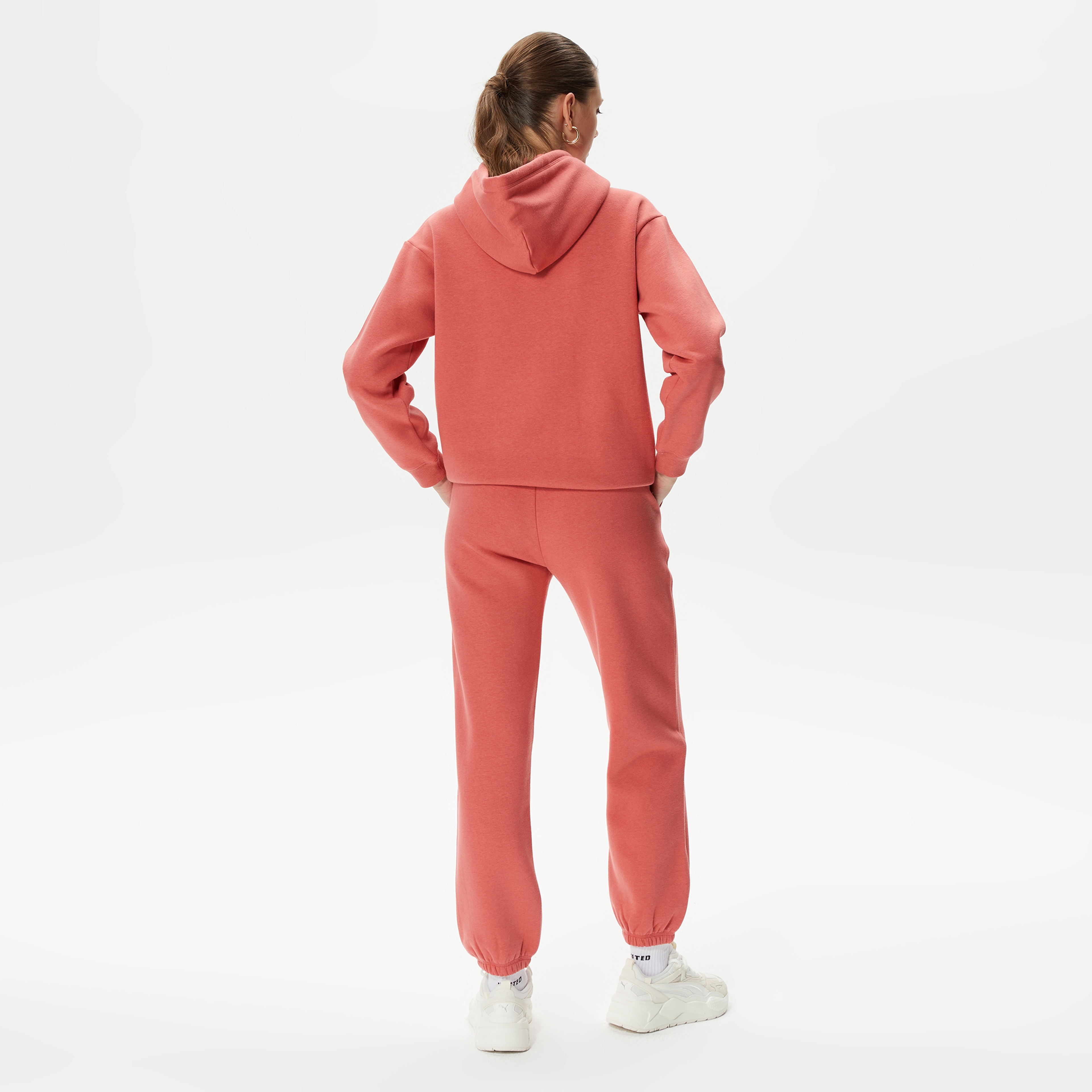 Champion Elastic Cuff Kadın Kırmızı Eşofman Altı