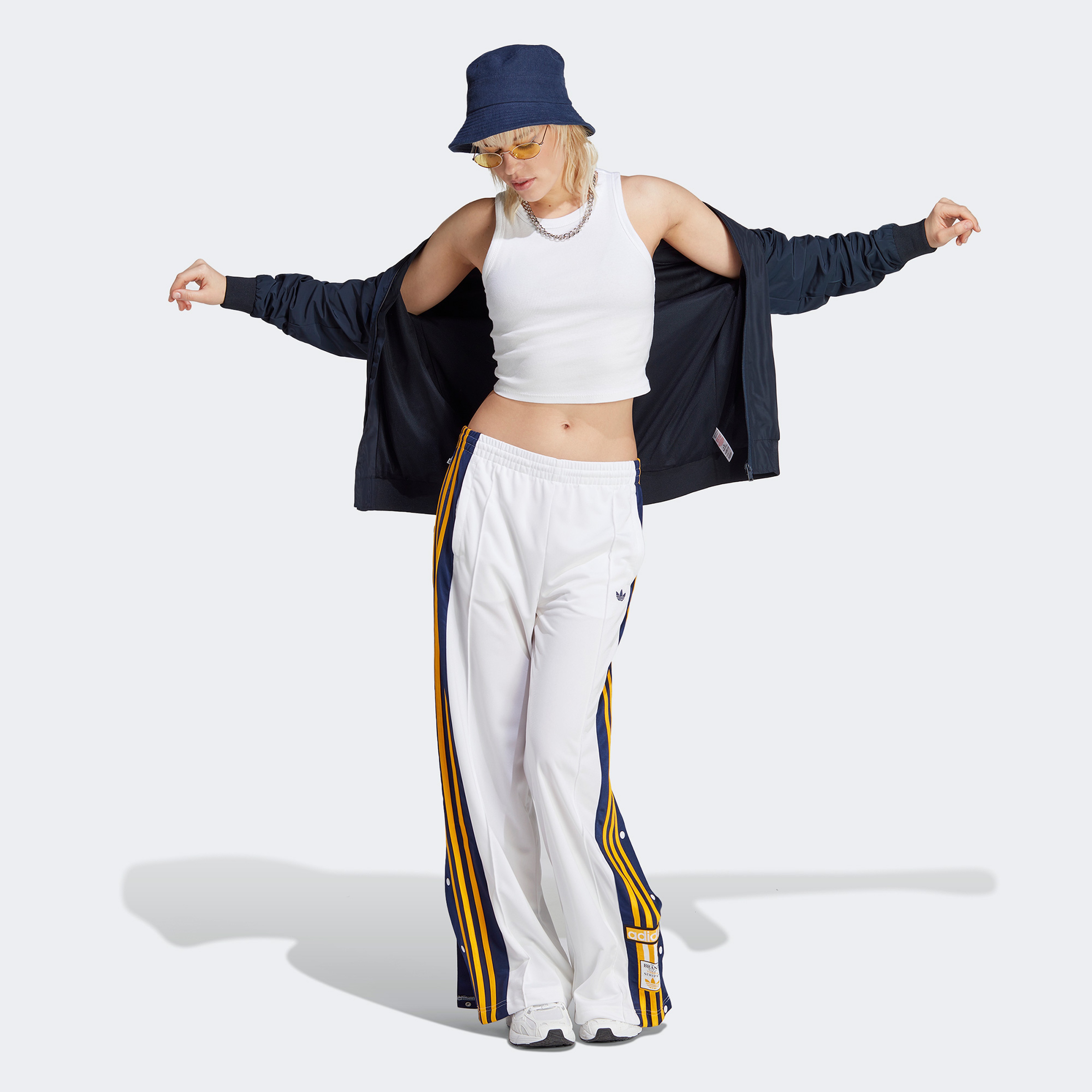 adidas Adibreak Kadın Beyaz Eşofman Altı