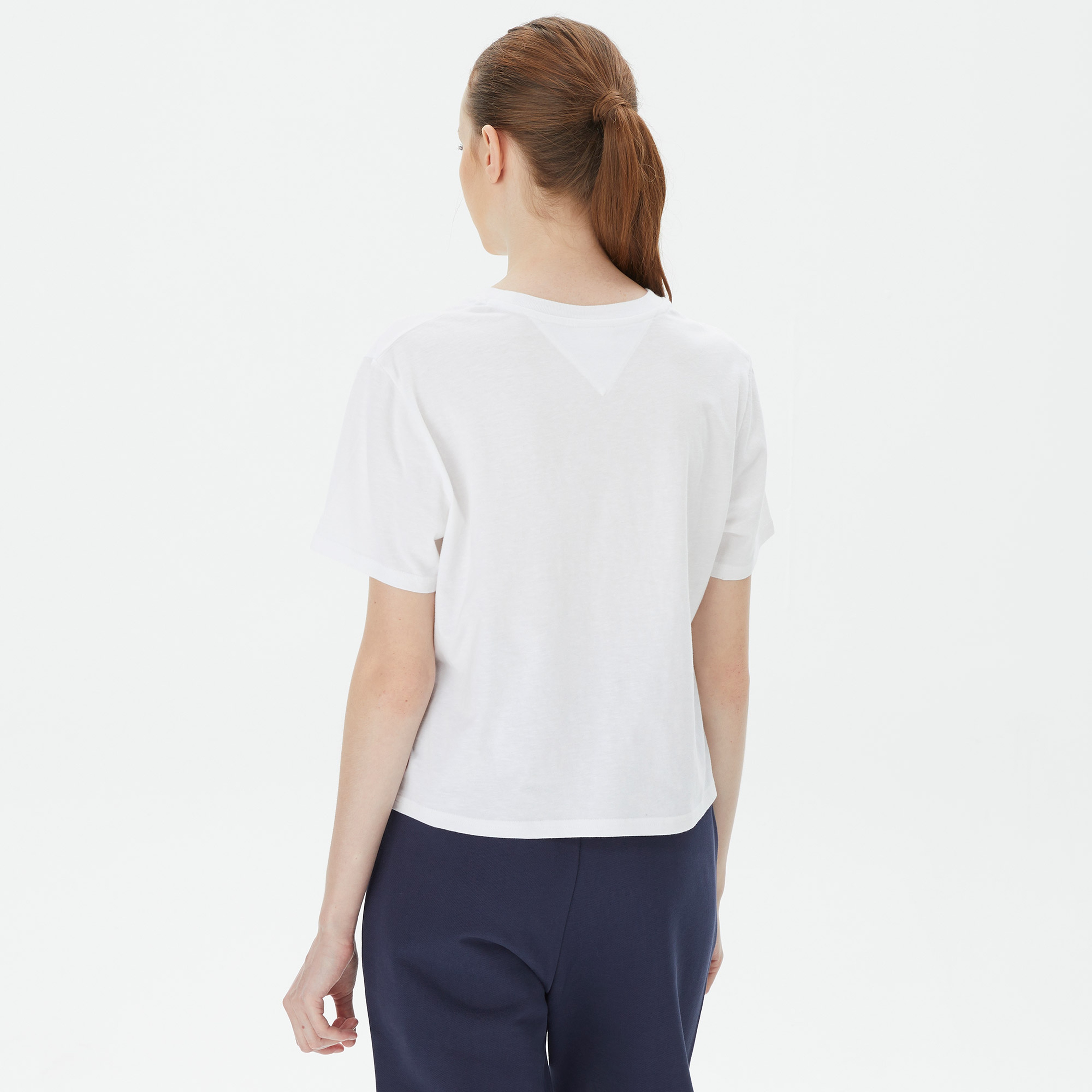 Tommy Hilfiger Classic Leo Kadın Beyaz T-Shirt