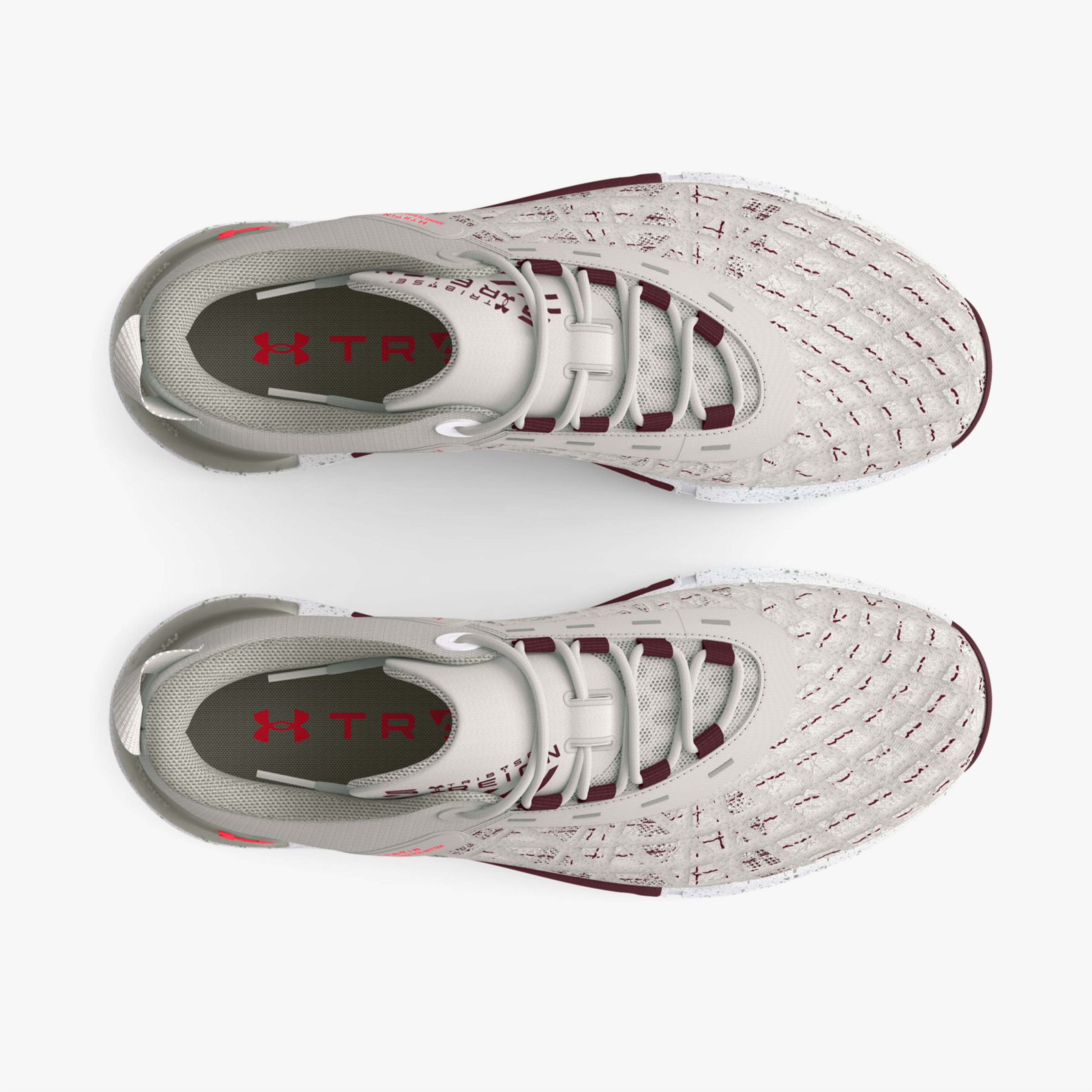Under Armour TriBase Reign 5 Erkek Gri Antrenman Ayakkabısı