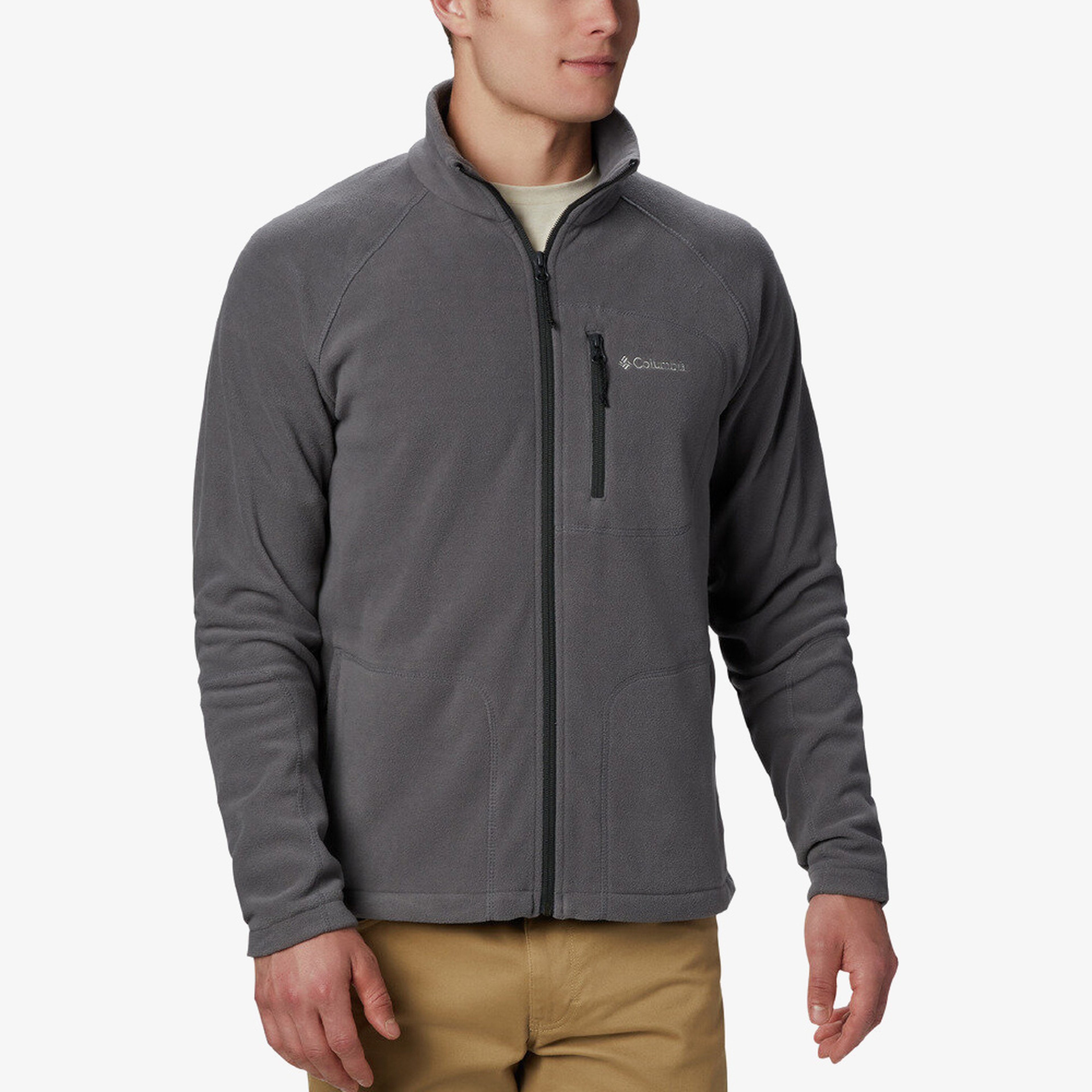 Columbia Fast Trek II Full Zip Fleece Erkek Gri Mont