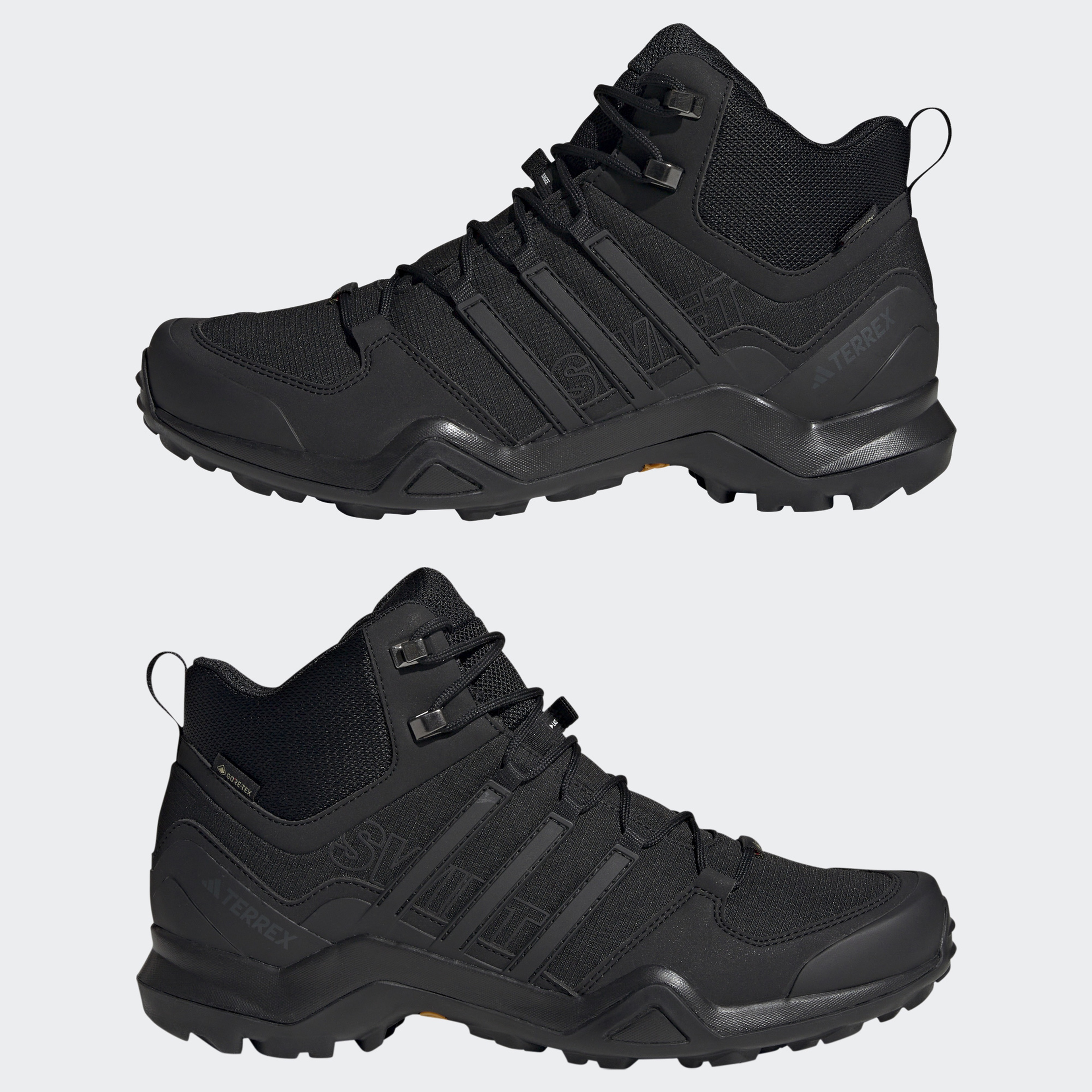 adidas Terrex Swift R2 Mid Gore Tex Erkek Siyah Outdoor Ayakkabı