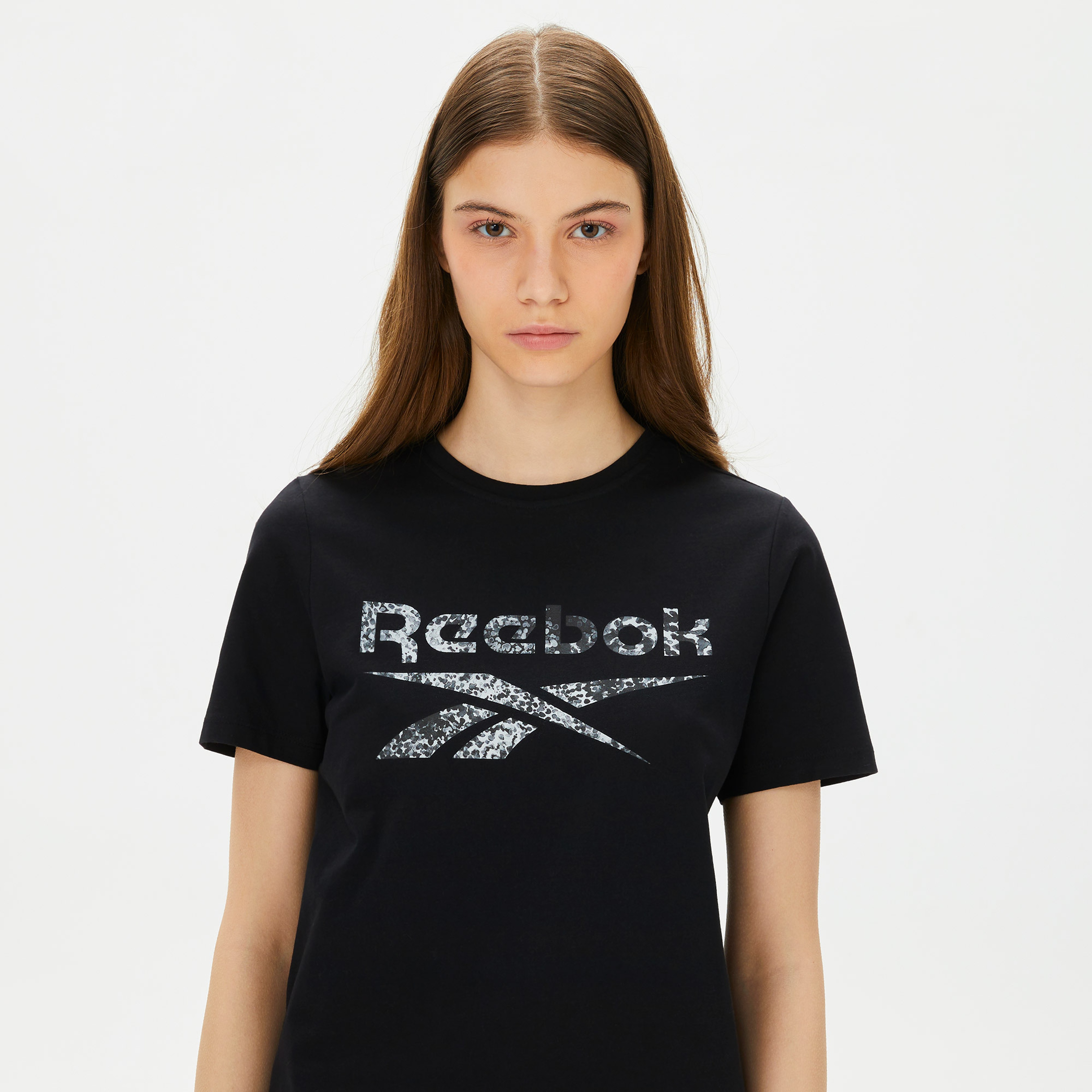Reebok Modern Safari Graphic Kadın Siyah T-Shirt