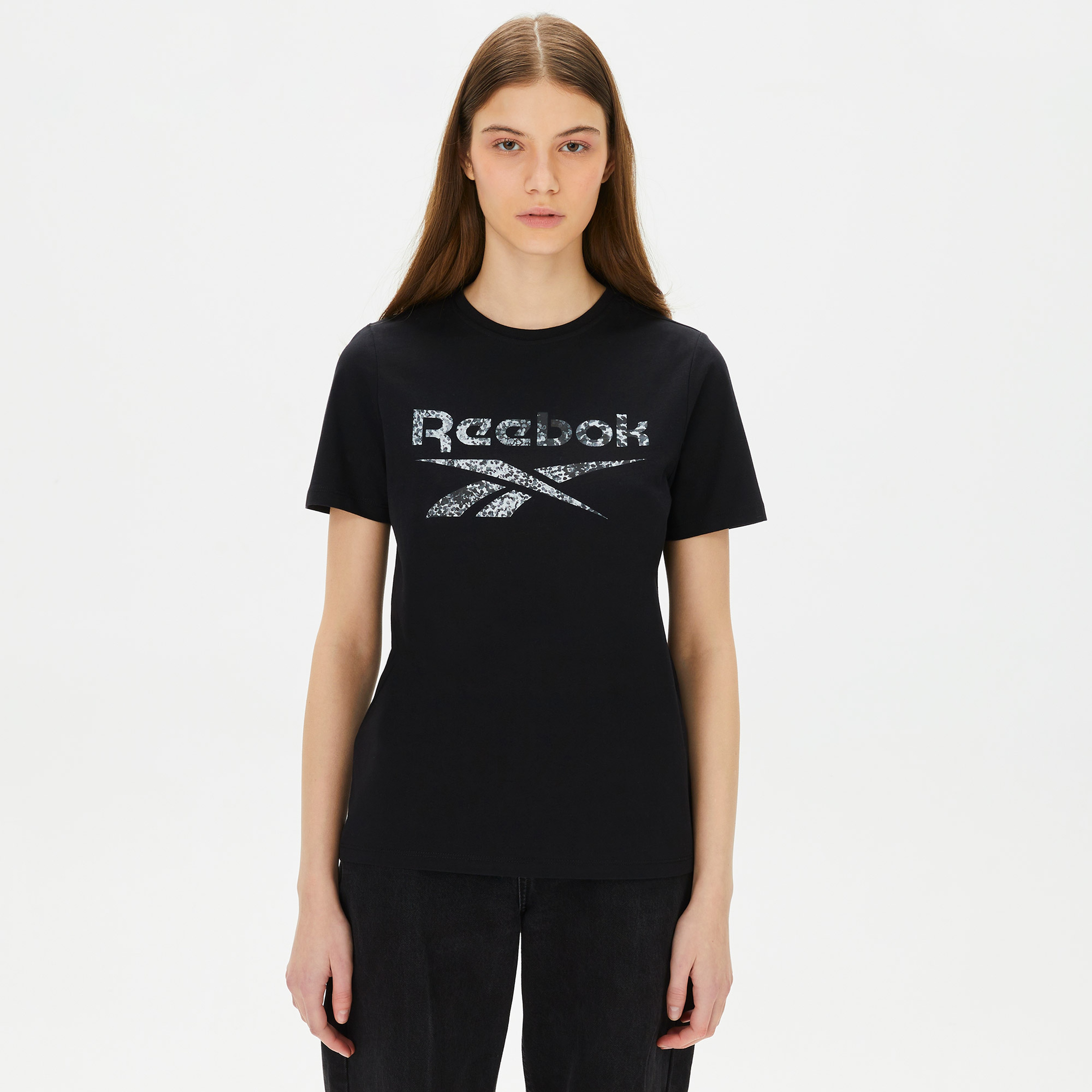 Reebok Modern Safari Graphic Kadın Siyah T-Shirt