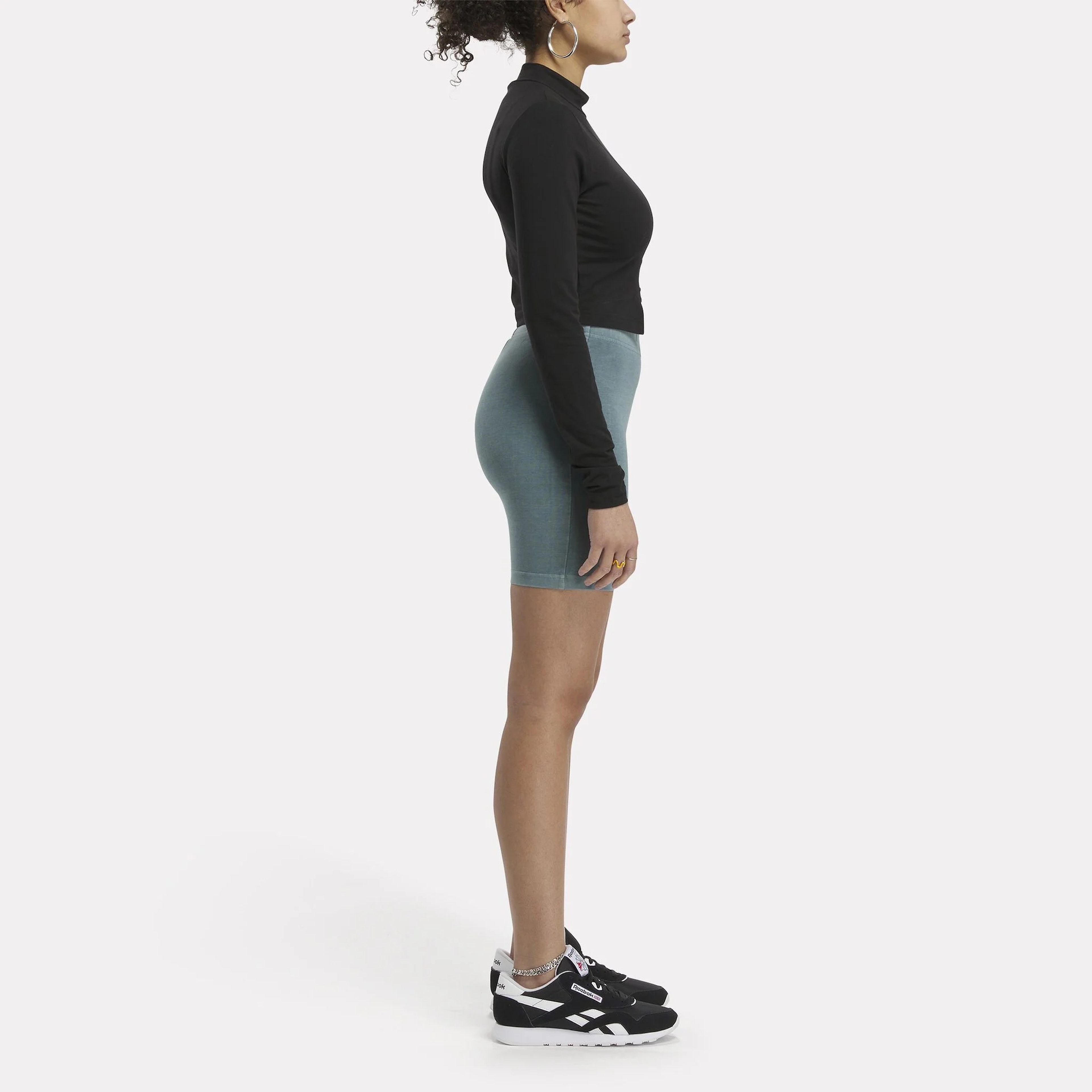 Reebok Classics Trend Lon Kadın Siyah Crop T-Shirt