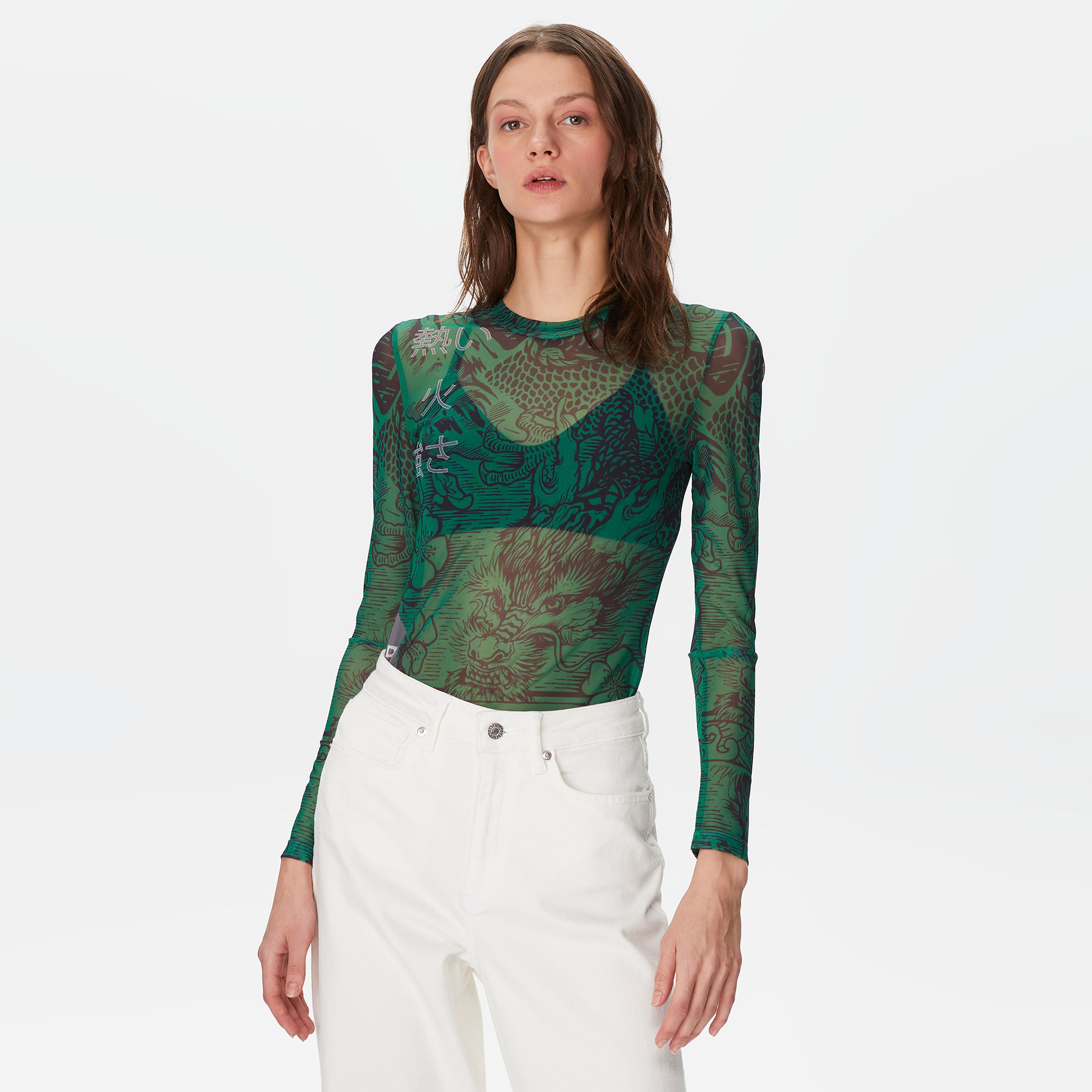 UNITED4 Kadın Yeşil Body