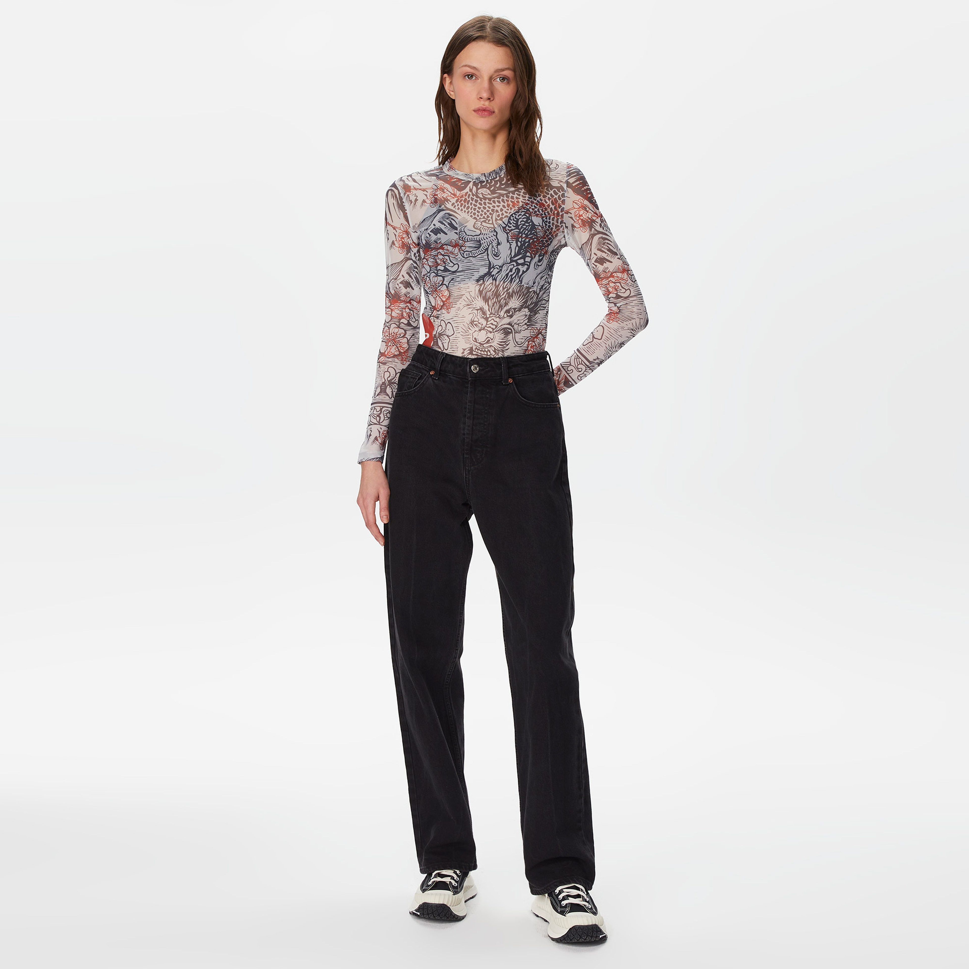 UNITED4 Kadın Beyaz Body