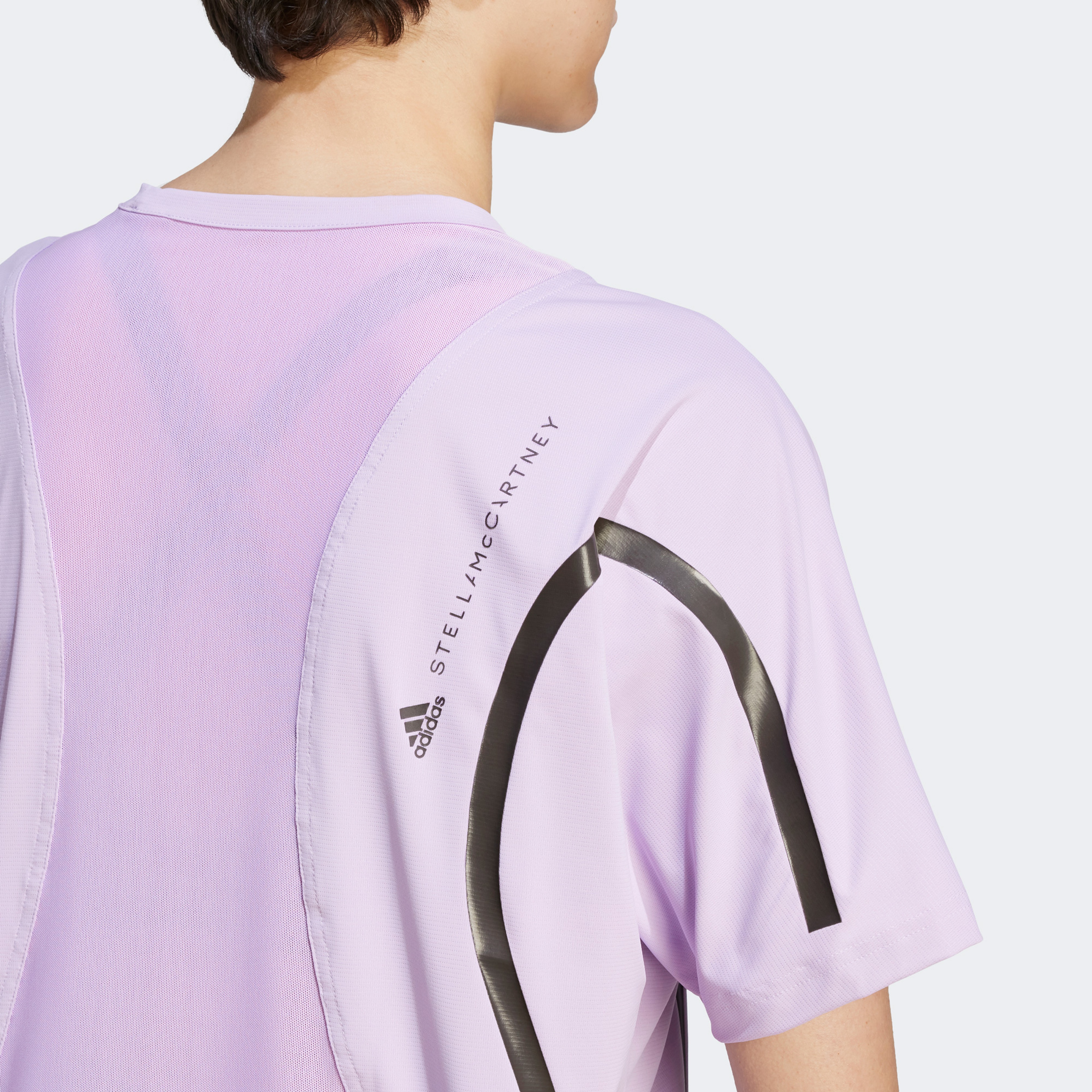 adidas by Stella McCartney TruePace Loose Kadın Mor T-Shirt