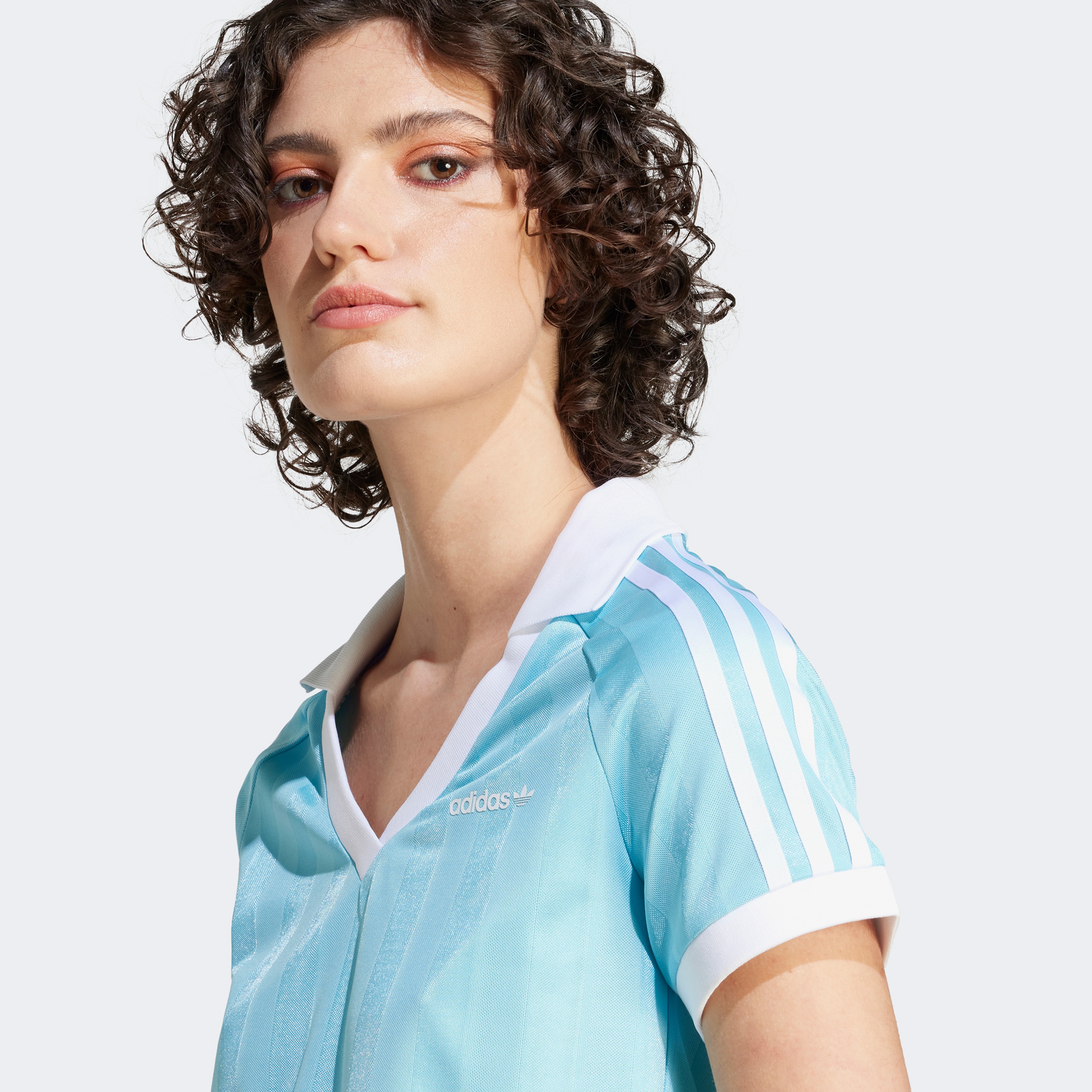 adidas Soccer Originals Kadın Mavi Crop