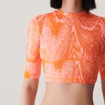 adidas by Stella McCartney TrueNature Kadın Turuncu Crop