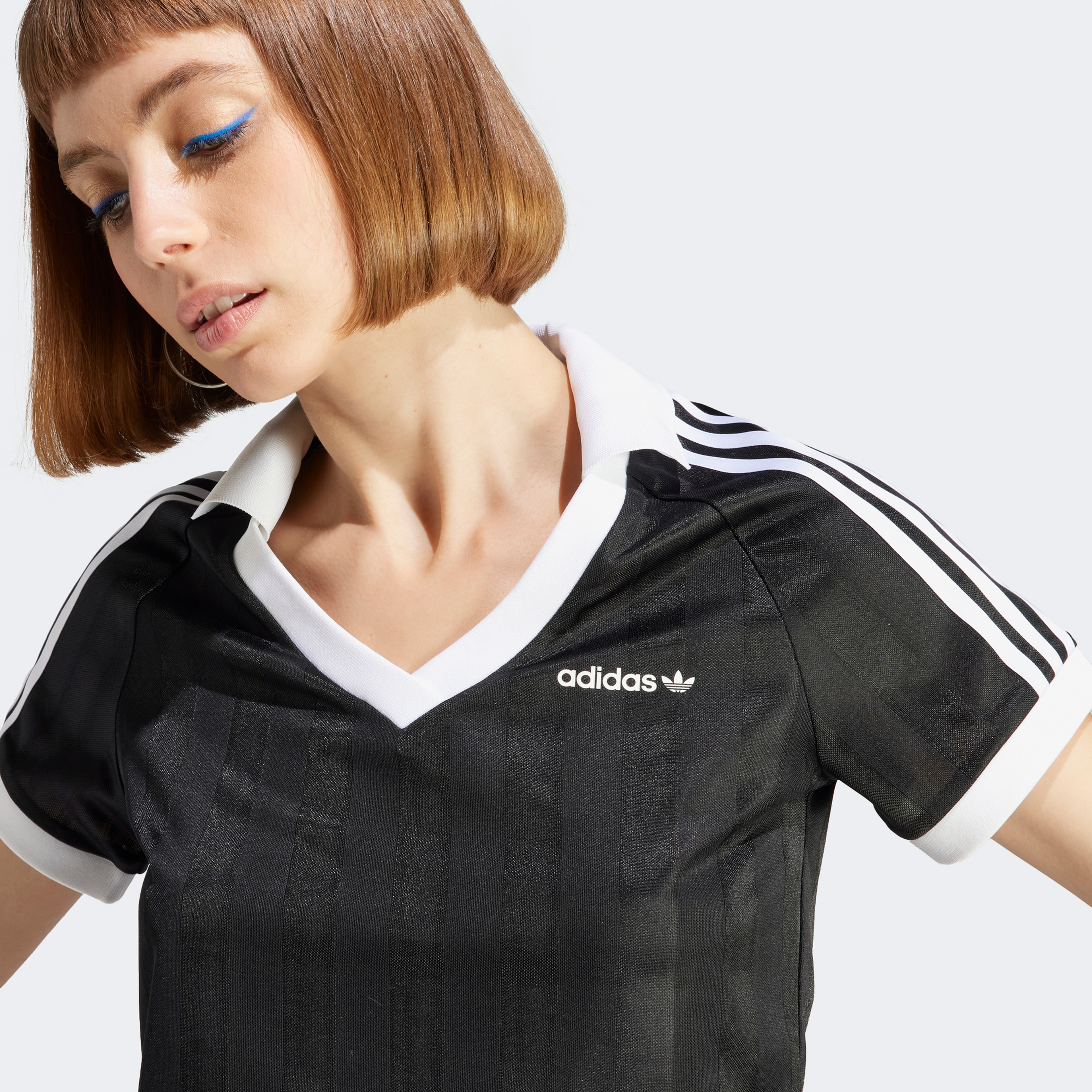 adidas Soccer Originals Kadın Siyah Crop