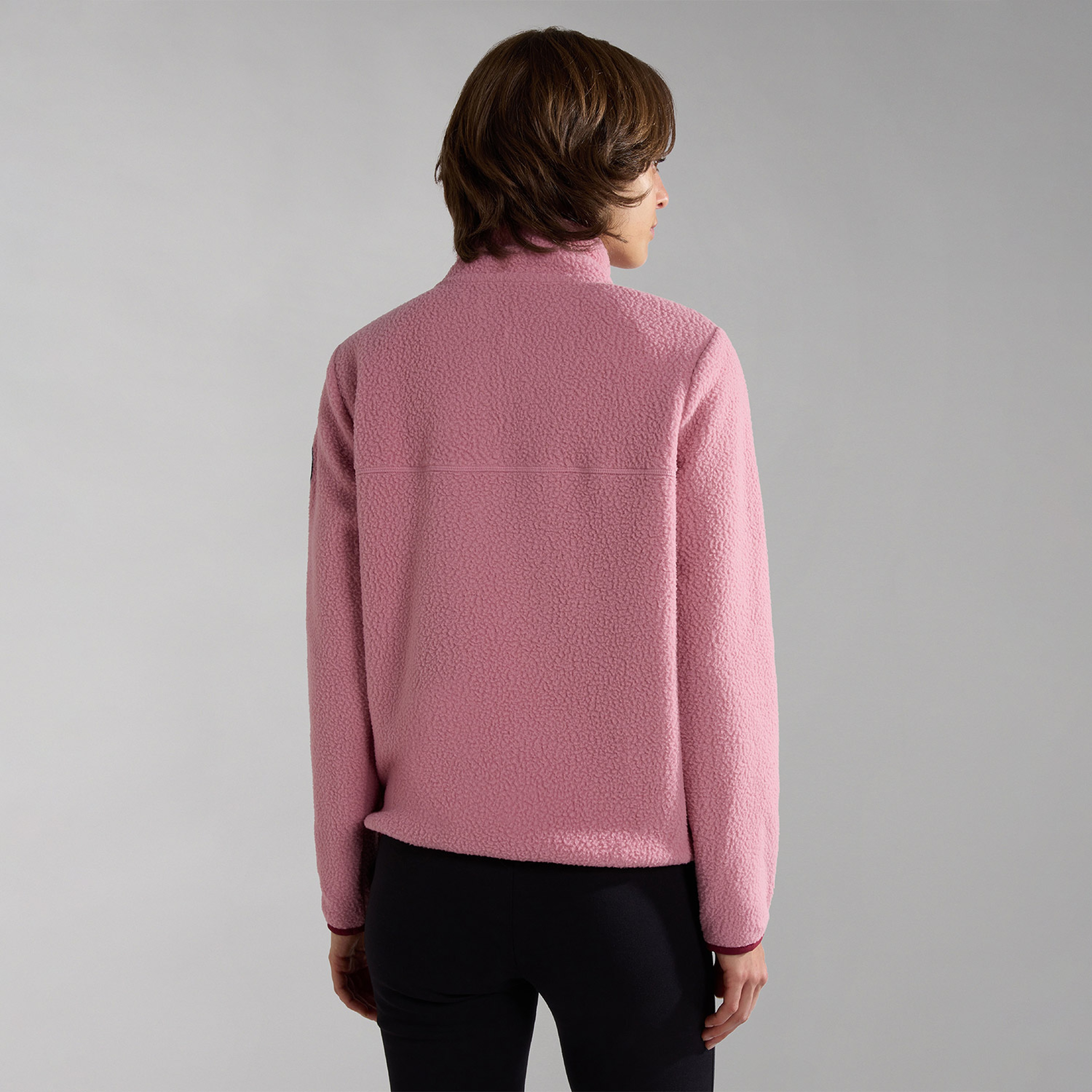 Napapijri T-Cuverville Hz Kadın Pembe Polar Sweatshirt