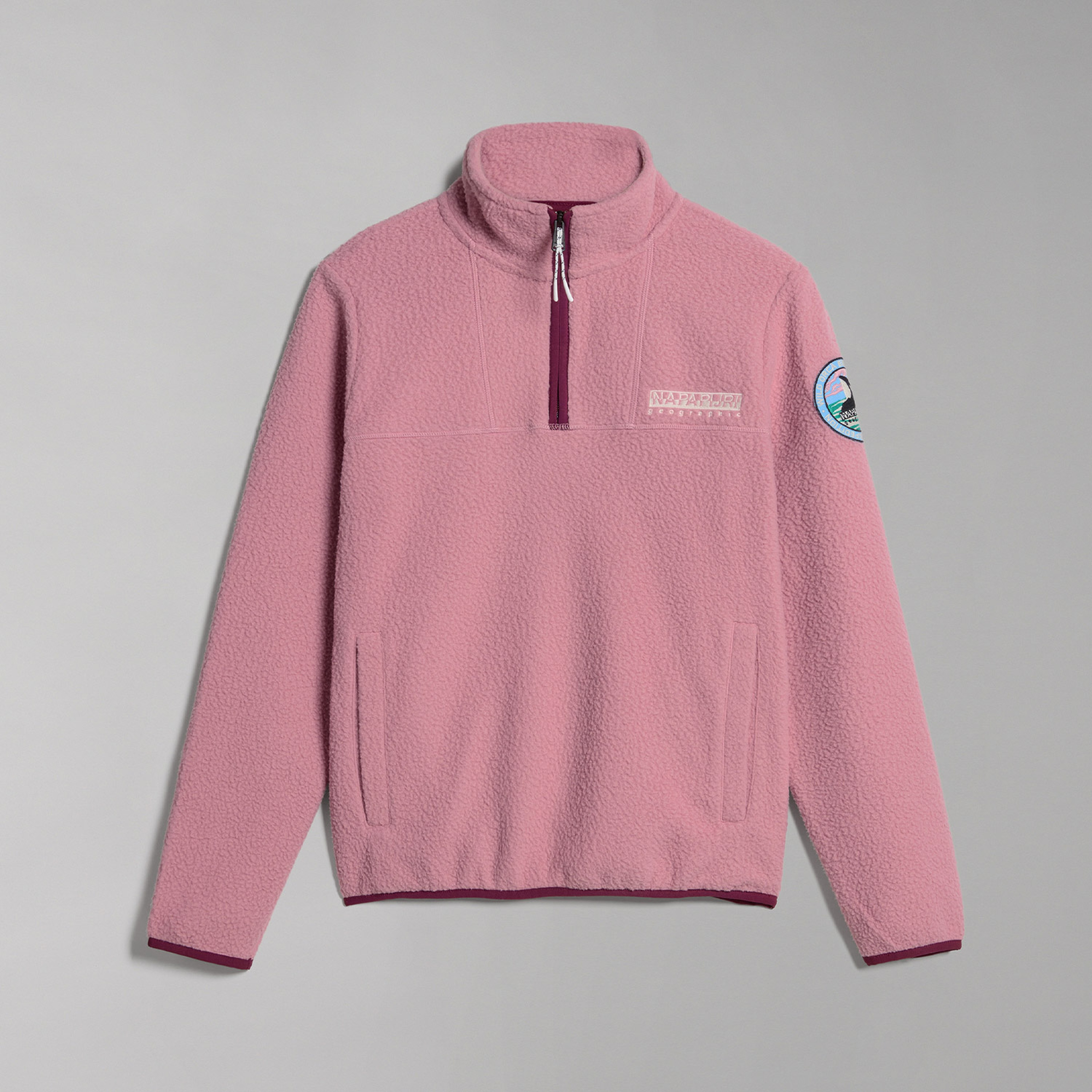 Napapijri T-Cuverville Hz Kadın Pembe Polar Sweatshirt