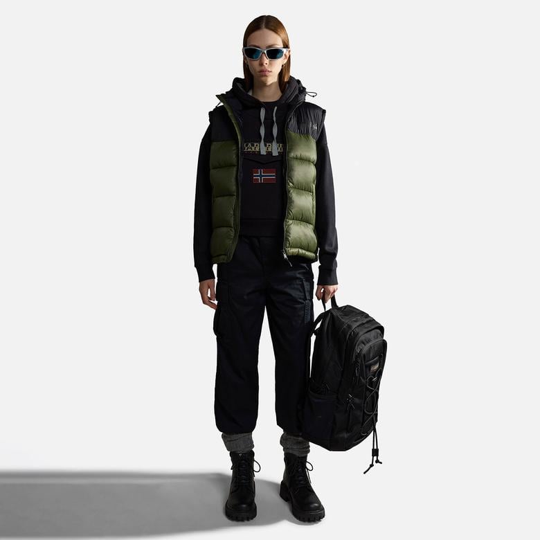 Napapijri Burgee Kadın Siyah Hoodie