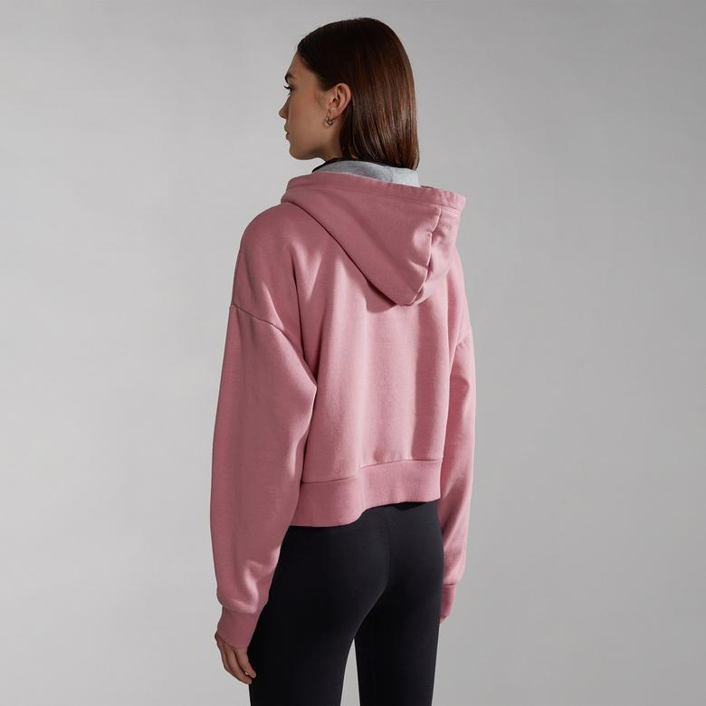 Napapijri Burgee Kadın Pembe Hoodie