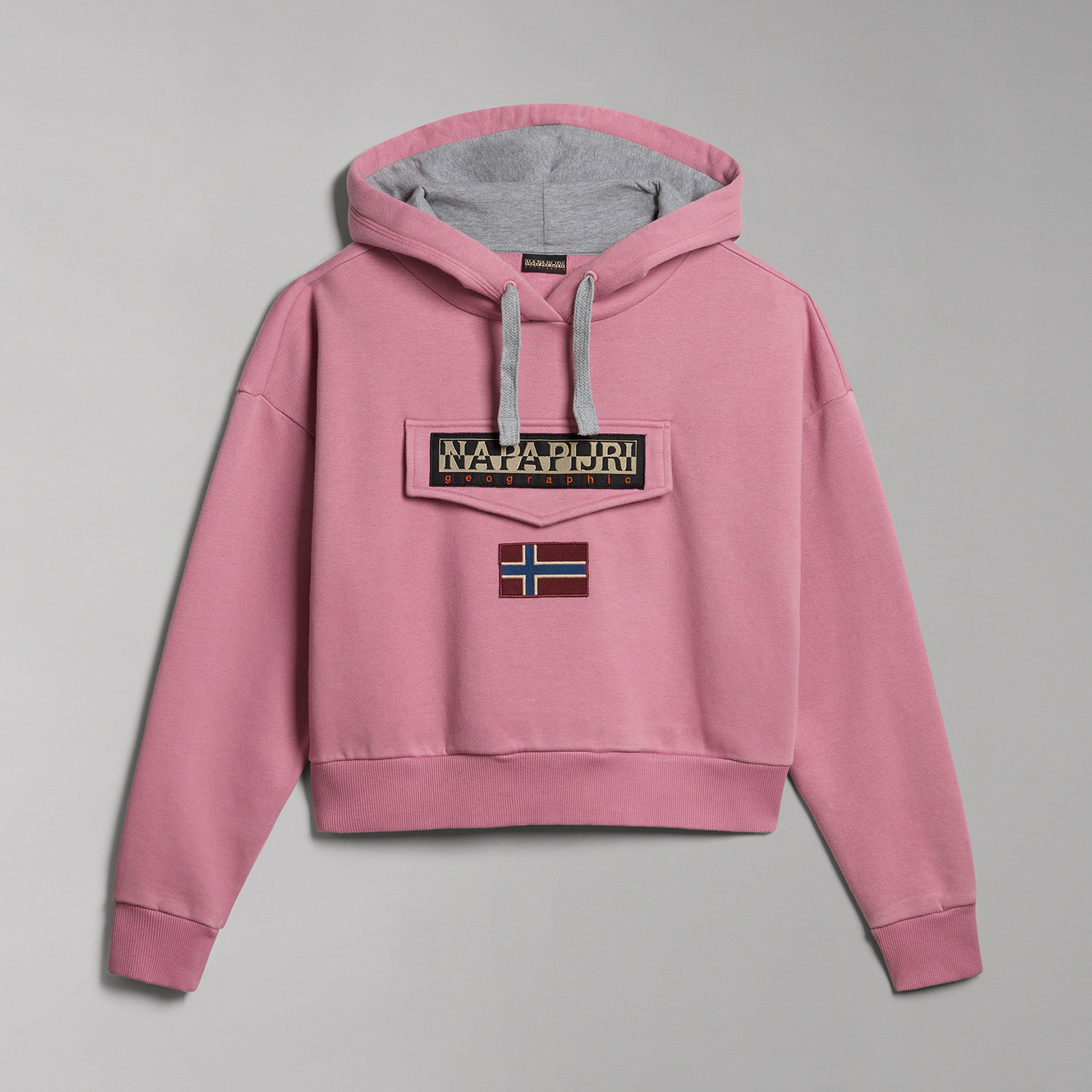 Napapijri Burgee Kadın Pembe Hoodie