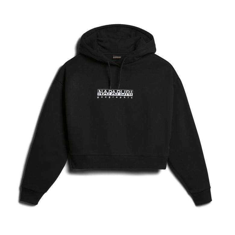 Napapijri B-Box Kadın Siyah Hoodie