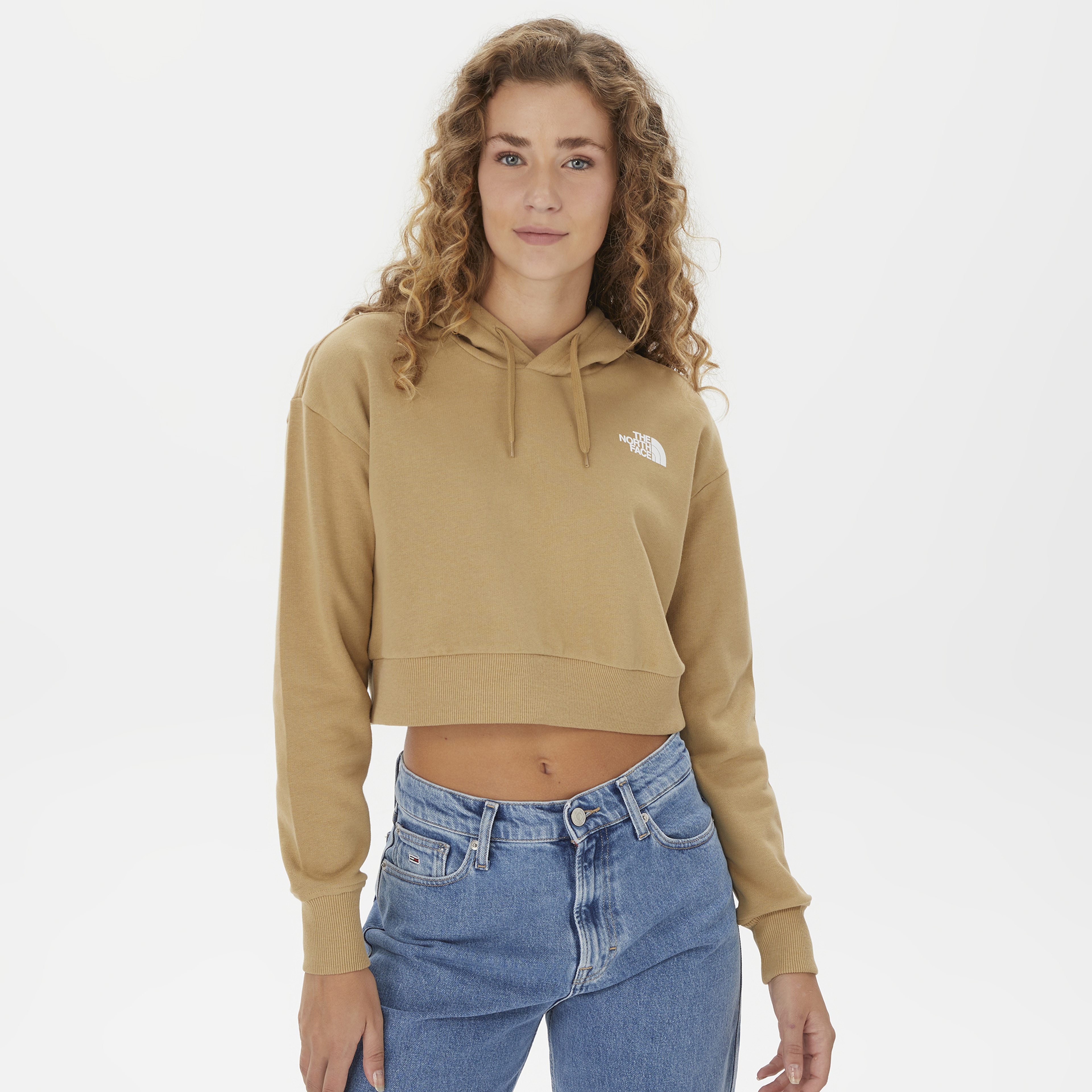 The North Face Trend Crop Kadın Haki Hoodie