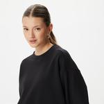 Champion Crewneck Kadın Siyah Sweatshirt
