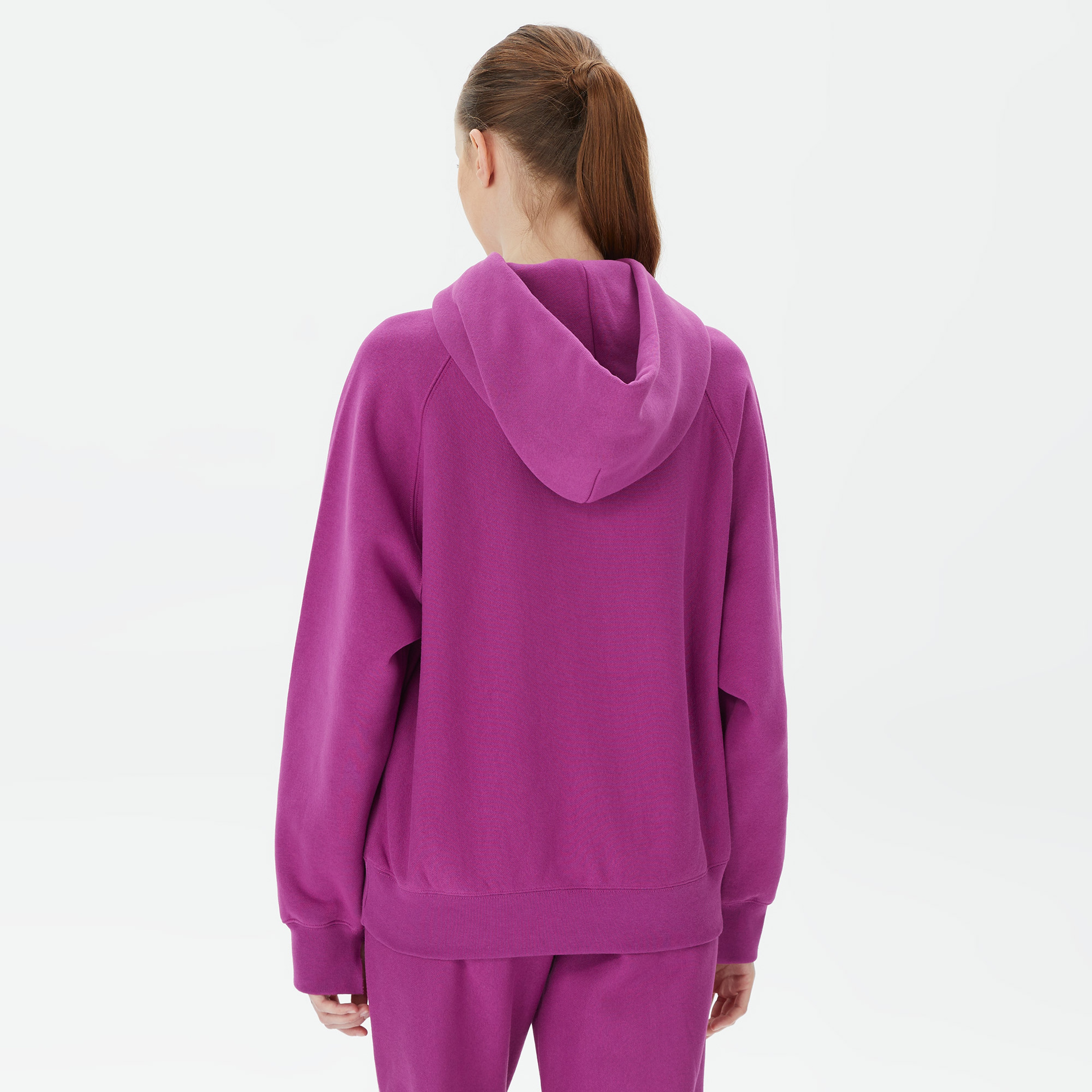 Champion Hooded Kadın Mor Hoodie