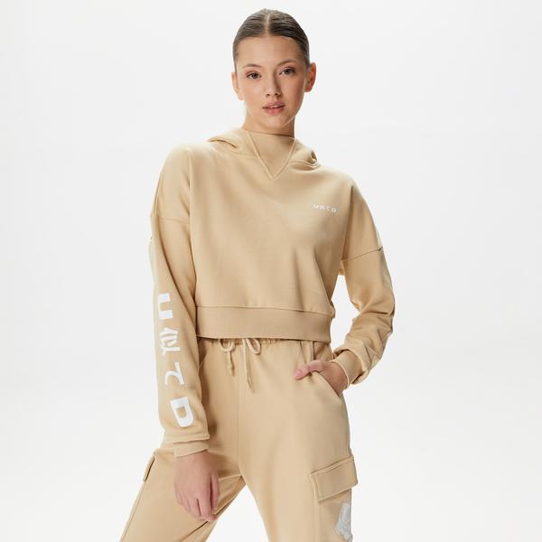 UNITED4 Kadın Kahverengi Sweatshirt