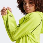 adidas Big Logo Kadın Sarı Hoodie