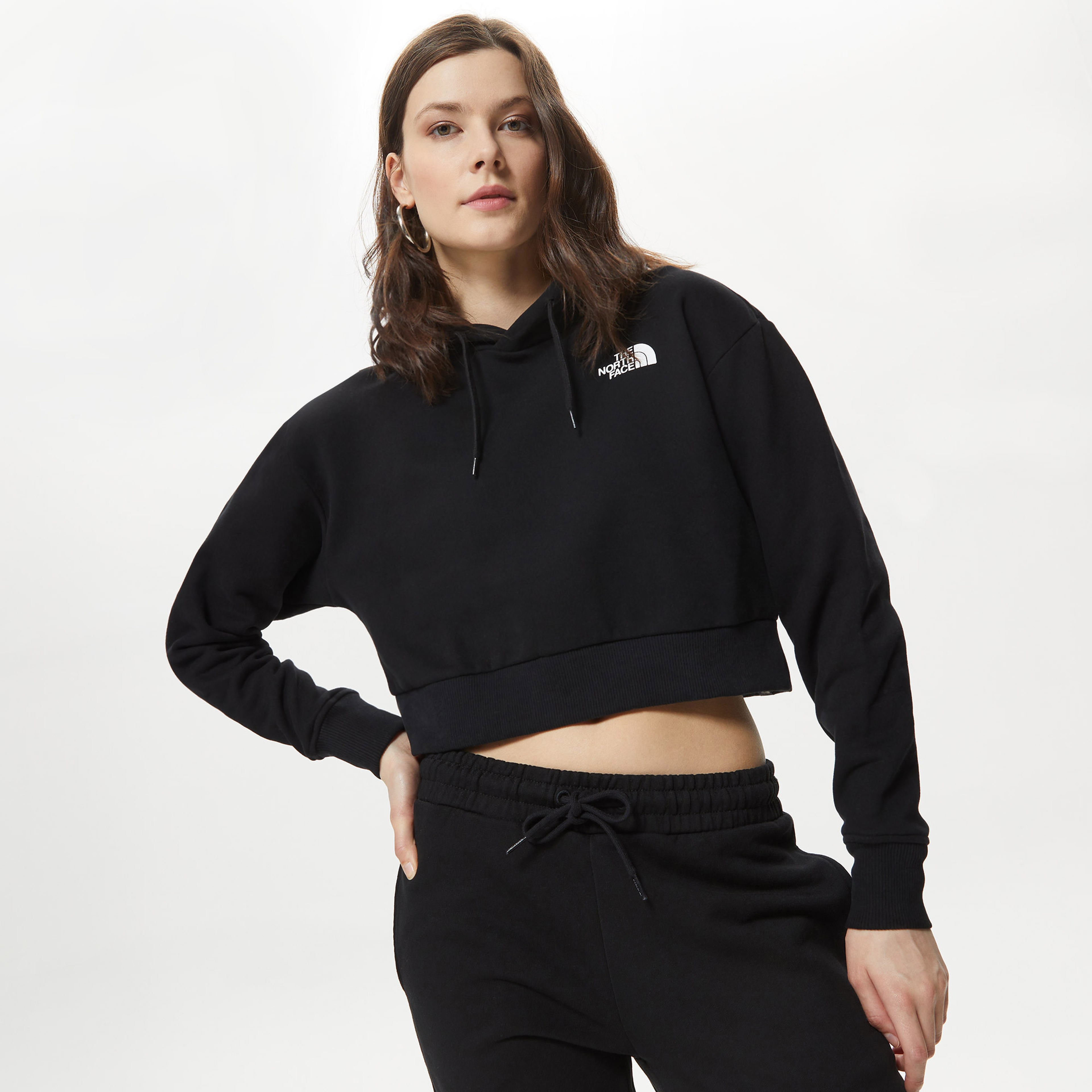 The North Face Trend Crop Kadın Siyah Hoodie
