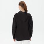 Tommy Hilfiger Oversize New Varsity Kadın Siyah Hoodie