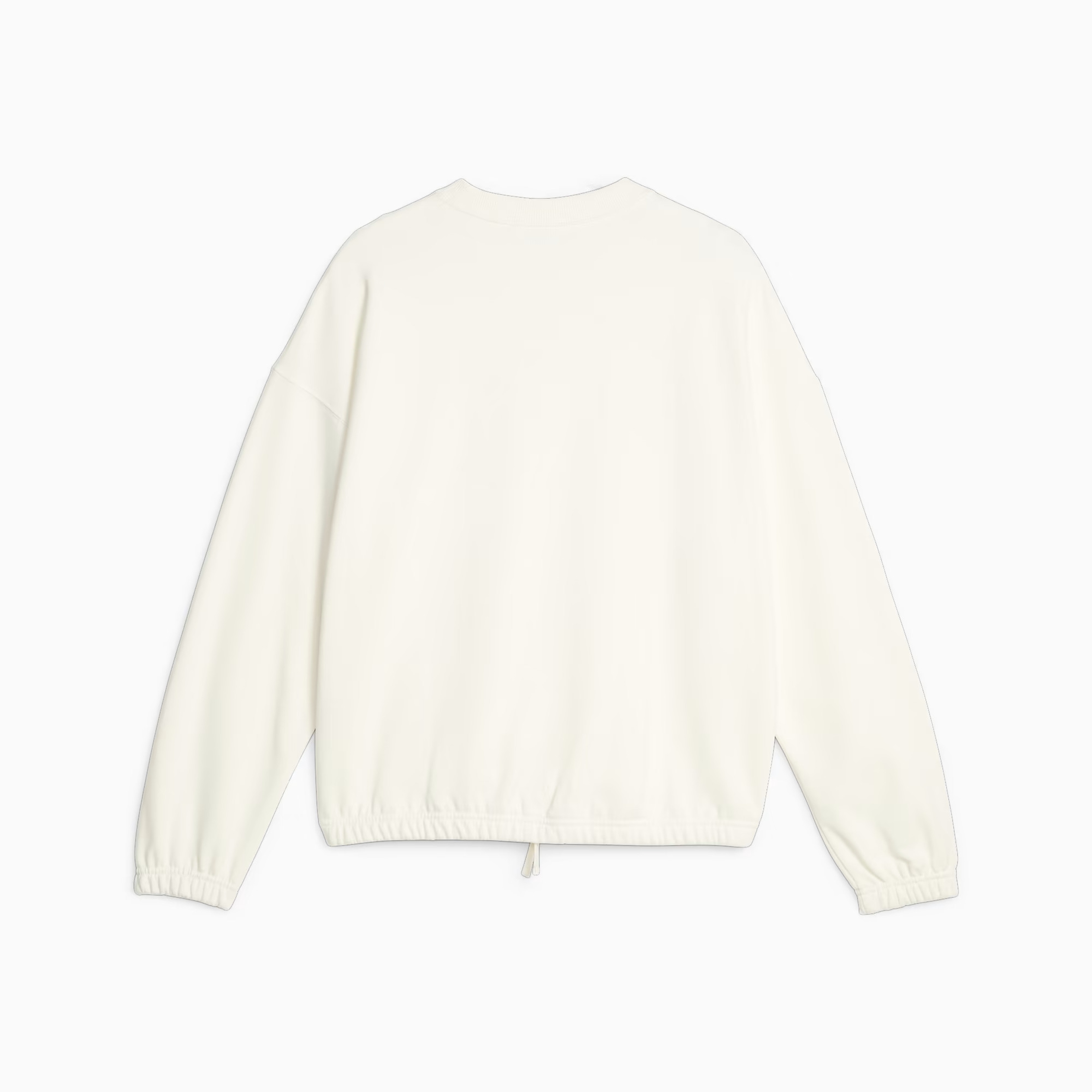 Puma Downtown Oversized Crew Kadın Krem Sweatshirt