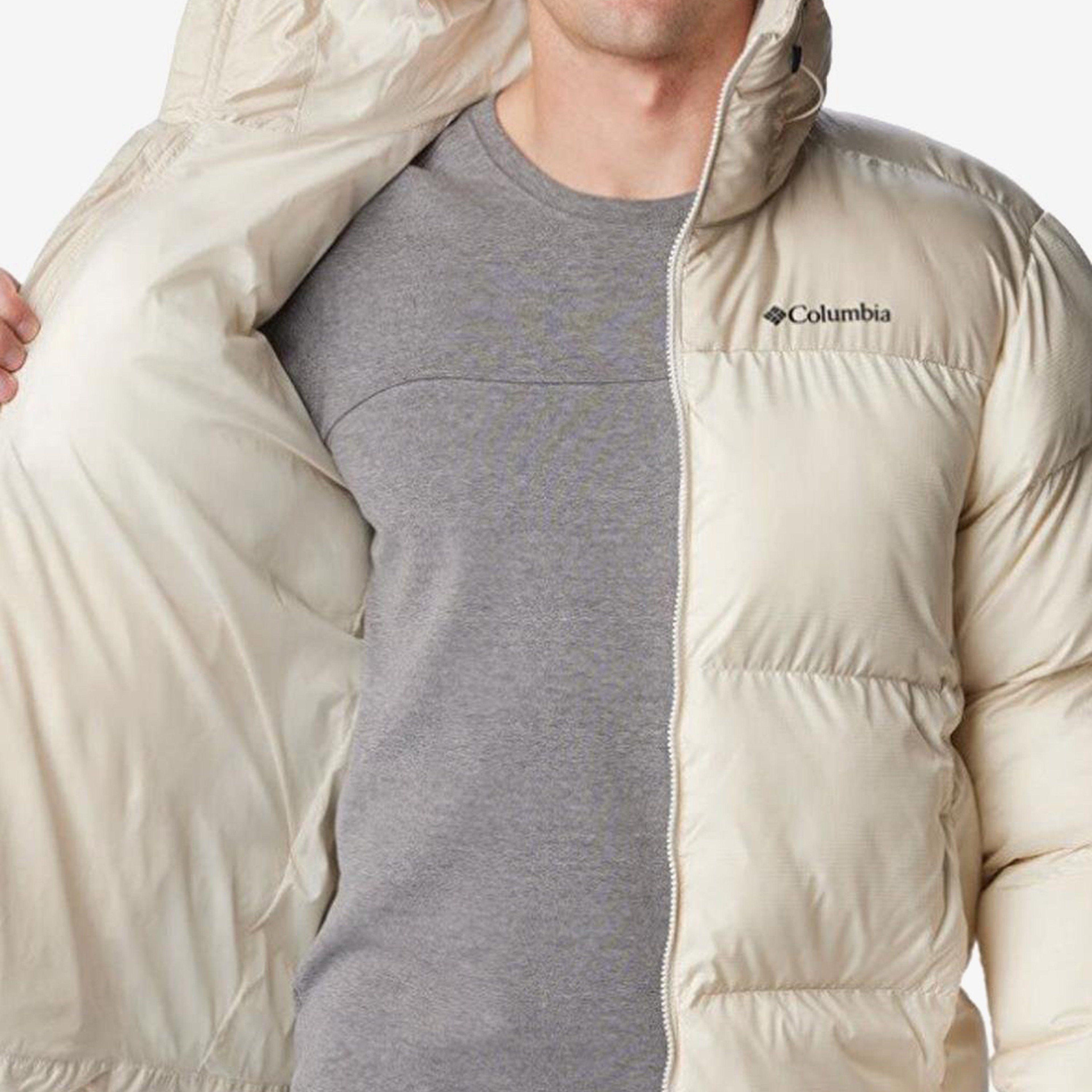 Columbia Puffect Erkek Krem Mont