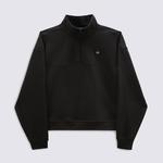 Vans Leighton Mock Neck Fleece Kadın Siyah Sweatshirt