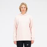 New Balance Athletics Linear Kadın Pembe Hoodie