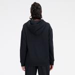 New Balance Essentials French Terry Oversize Kadın Siyah Hoodie