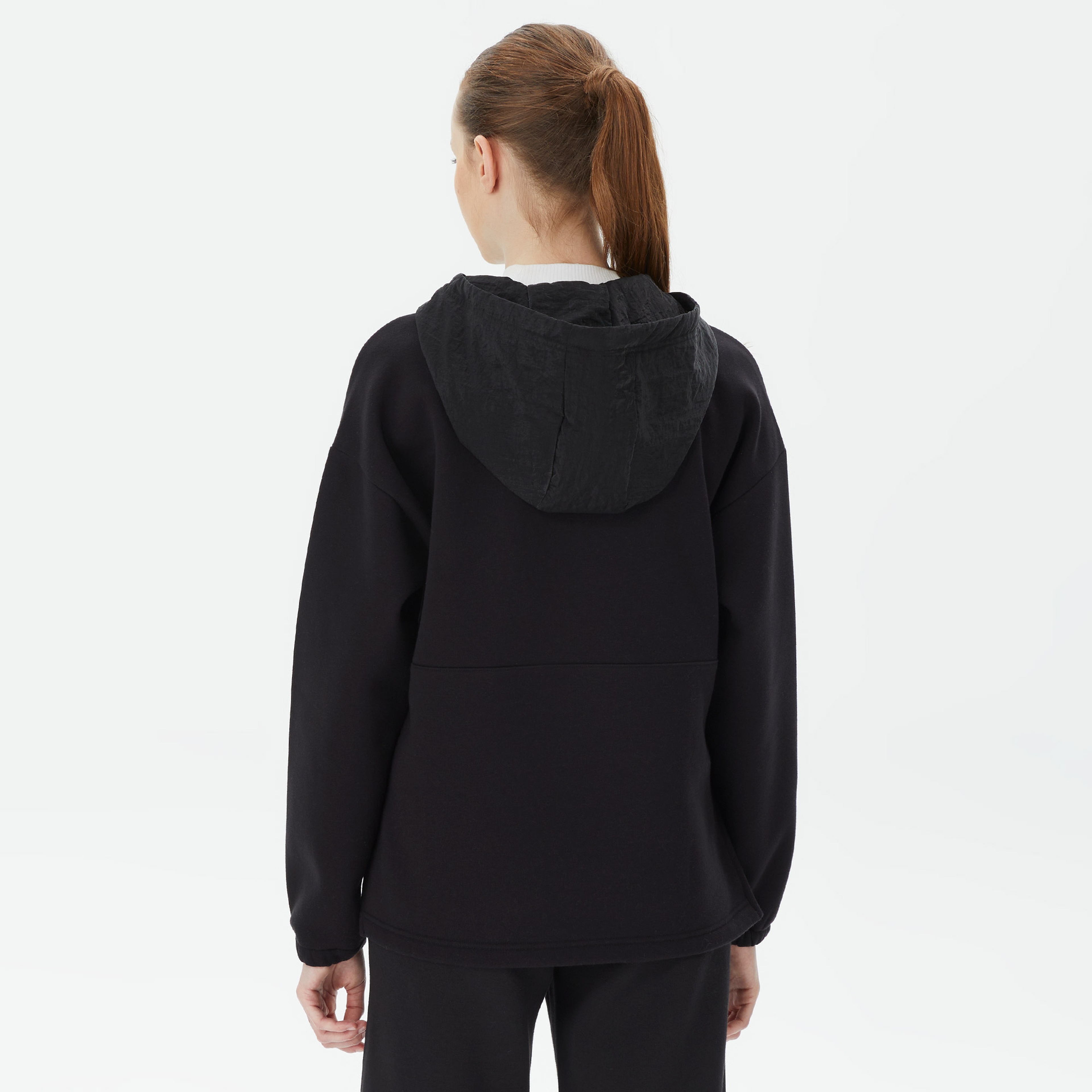 Reebok Thermowarn+ Graphene Mid Kadın Siyah Hoodie