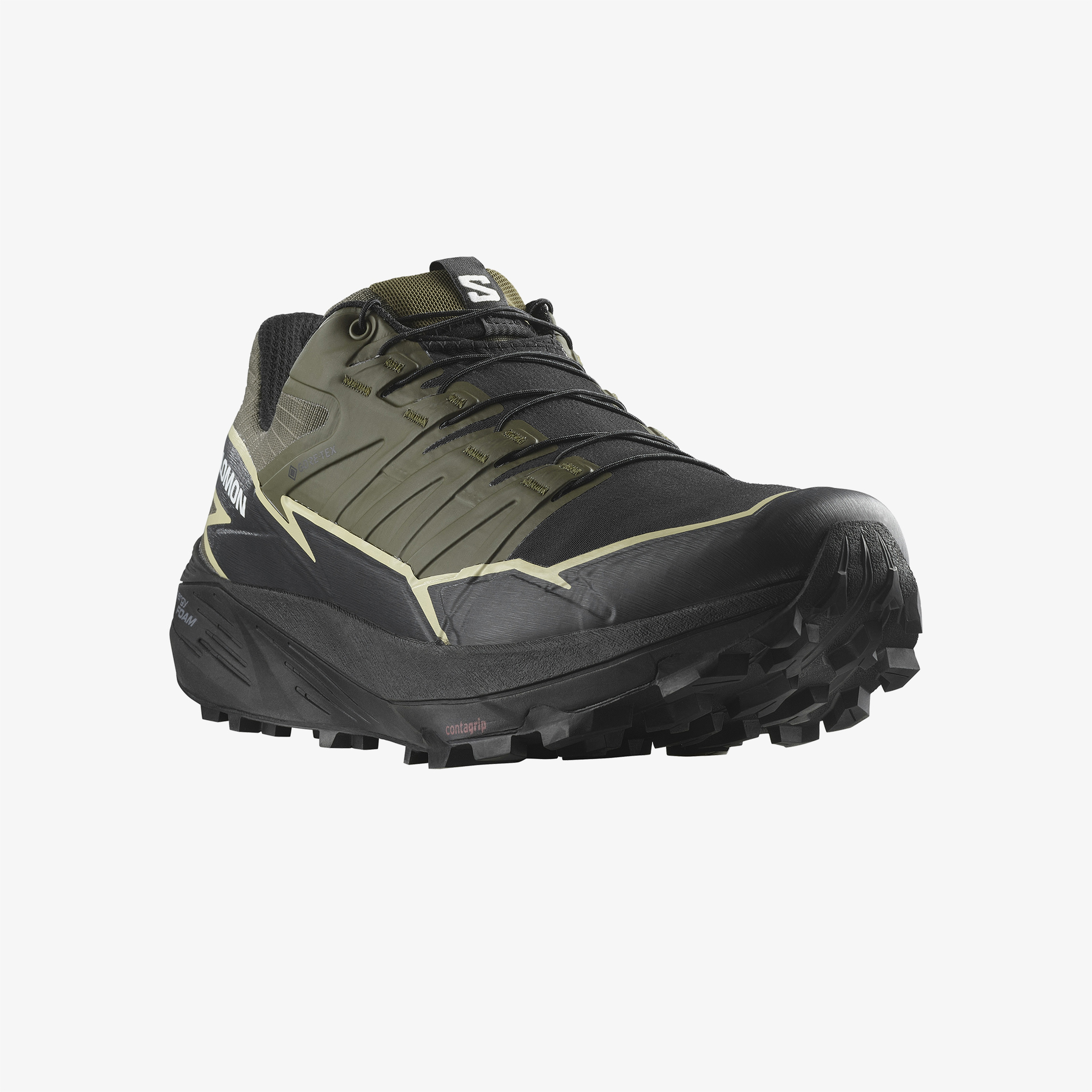 Salomon Thundercross Gore-Tex Erkek Haki Outdoor Ayakkabı