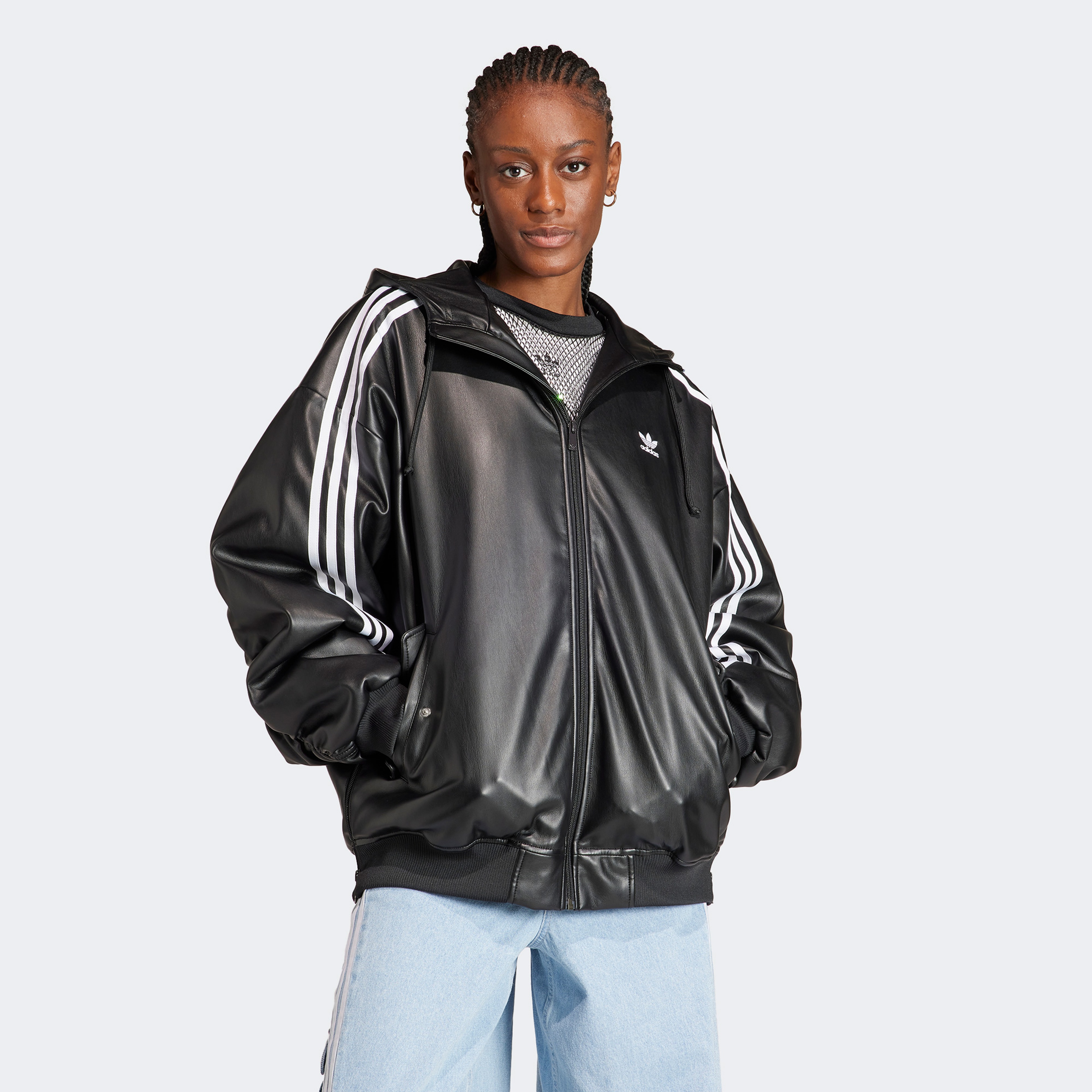 adidas Faux Originals Kadın Siyah Ceket